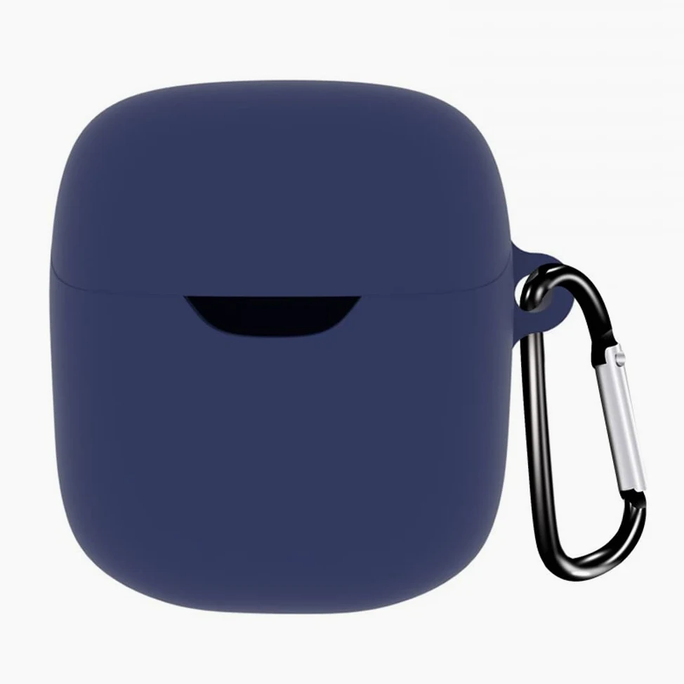 Custodia protettiva in silicone per auricolari anti-caduta per JBL Tune 220 TWS Accessori per auricolari wireless BT (Blu scuro)