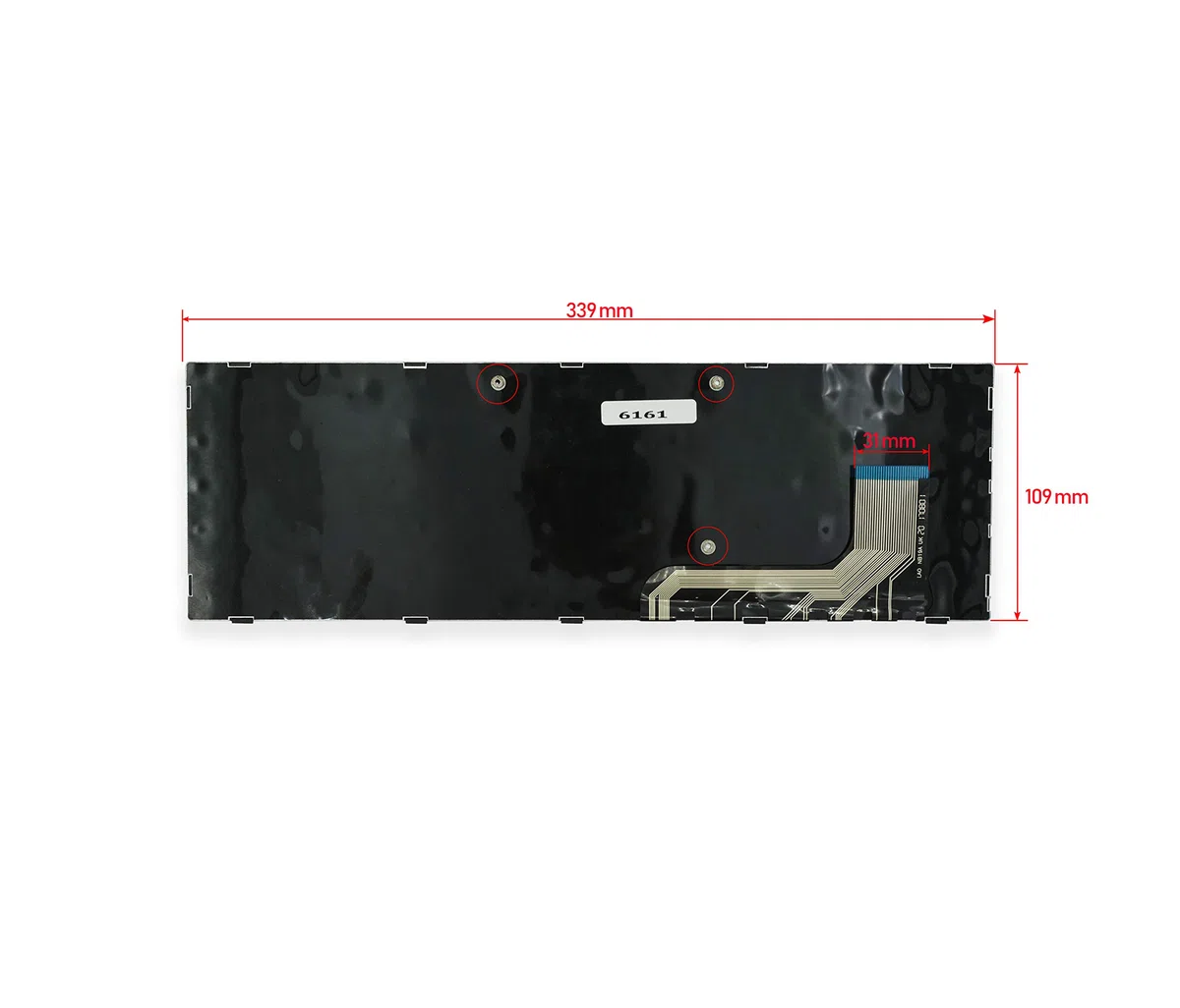 new net Keyboards - Tastiera Italiana Compatibile con Lenovo IdeaPad b50-10 100-15 100-15iby 100-15ib PK131ER1A10 9Z.NCLSN.00U V153302AK1 NSK-BR00I NSK-BR0SN PK131ER1A11 (con frame)