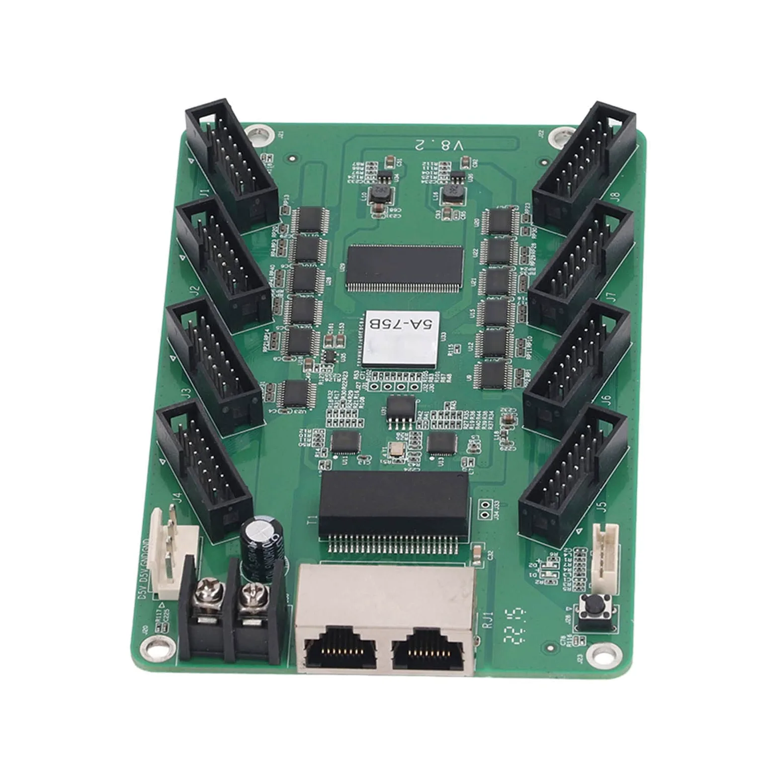 Scheda di Ricezione Generale Schermo LED a Colori 5A‑75B Scheda di Ricezione DC3.3‑6V Modulo di Ricezione della Scheda di Controllo Sincrono