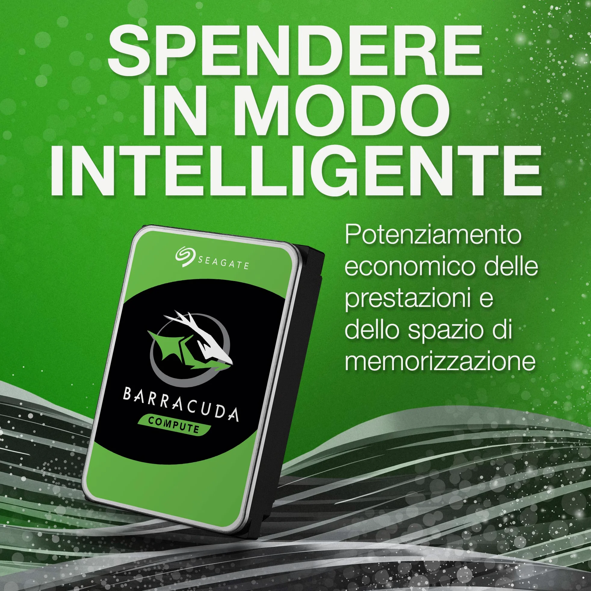 Seagate BarraCuda, 1 TB, Hard Disk Interno, SATA da 6 GBit/s, 2,5", 5.400 RPM, Cache da 128 MB per PC Desktop e PC Portatili (ST1000LM048)