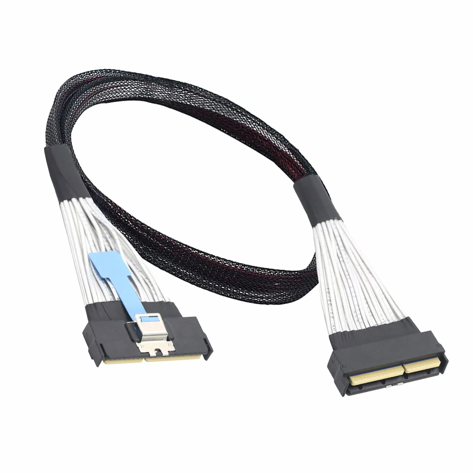 Cavo SASs MCIO5.0 124P 16X, schermatura sicura, design a connessione rapida per finanze e strutture di ricerca, cavo dati veloce per server