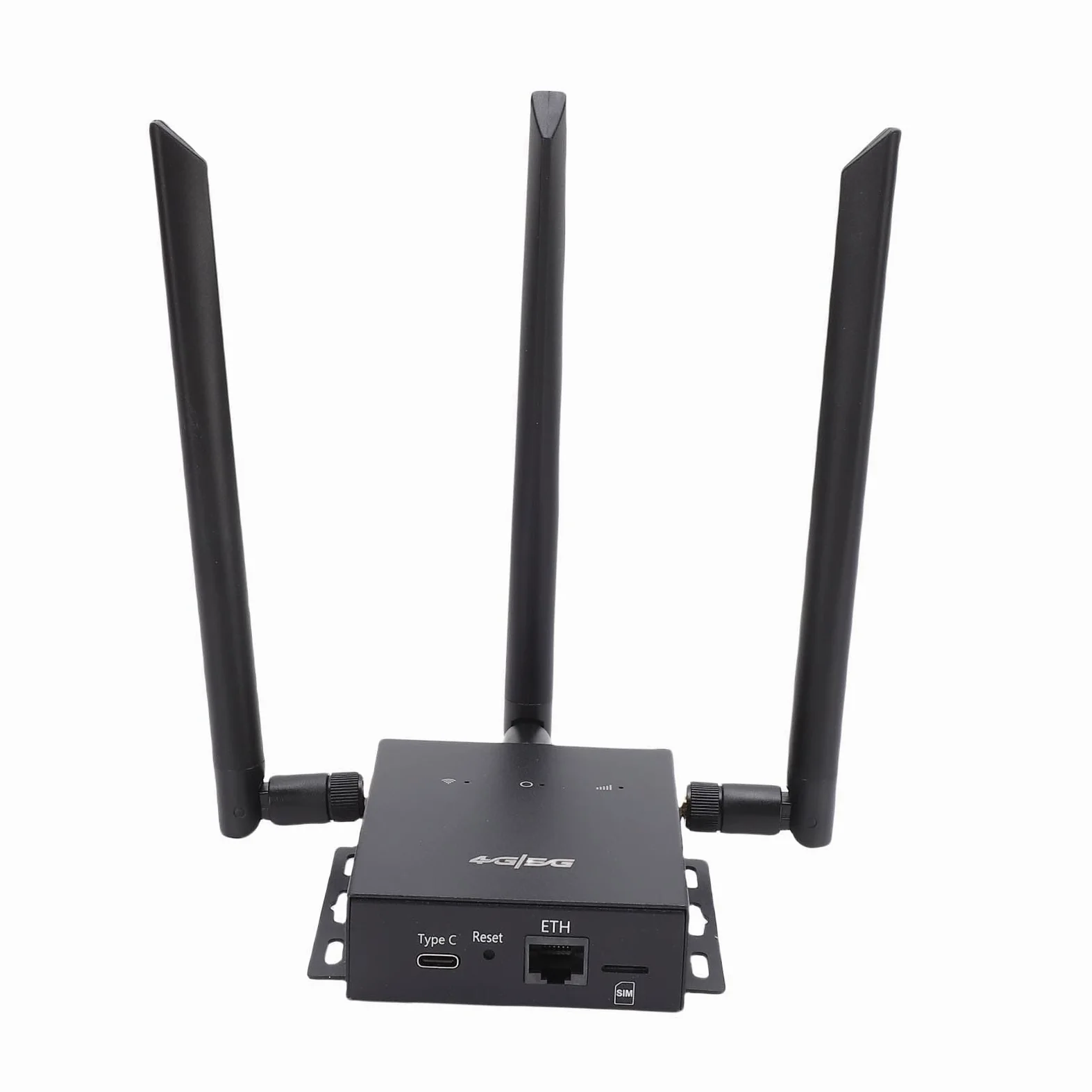 Gonetre 4G SIM Card Router Wireless CPE WiFi Antenna Portatile Ad Alta velocità Antenna Strong Segnale per Ferro da Viaggio per Ufficio 90x75x25mm (Versione UE)