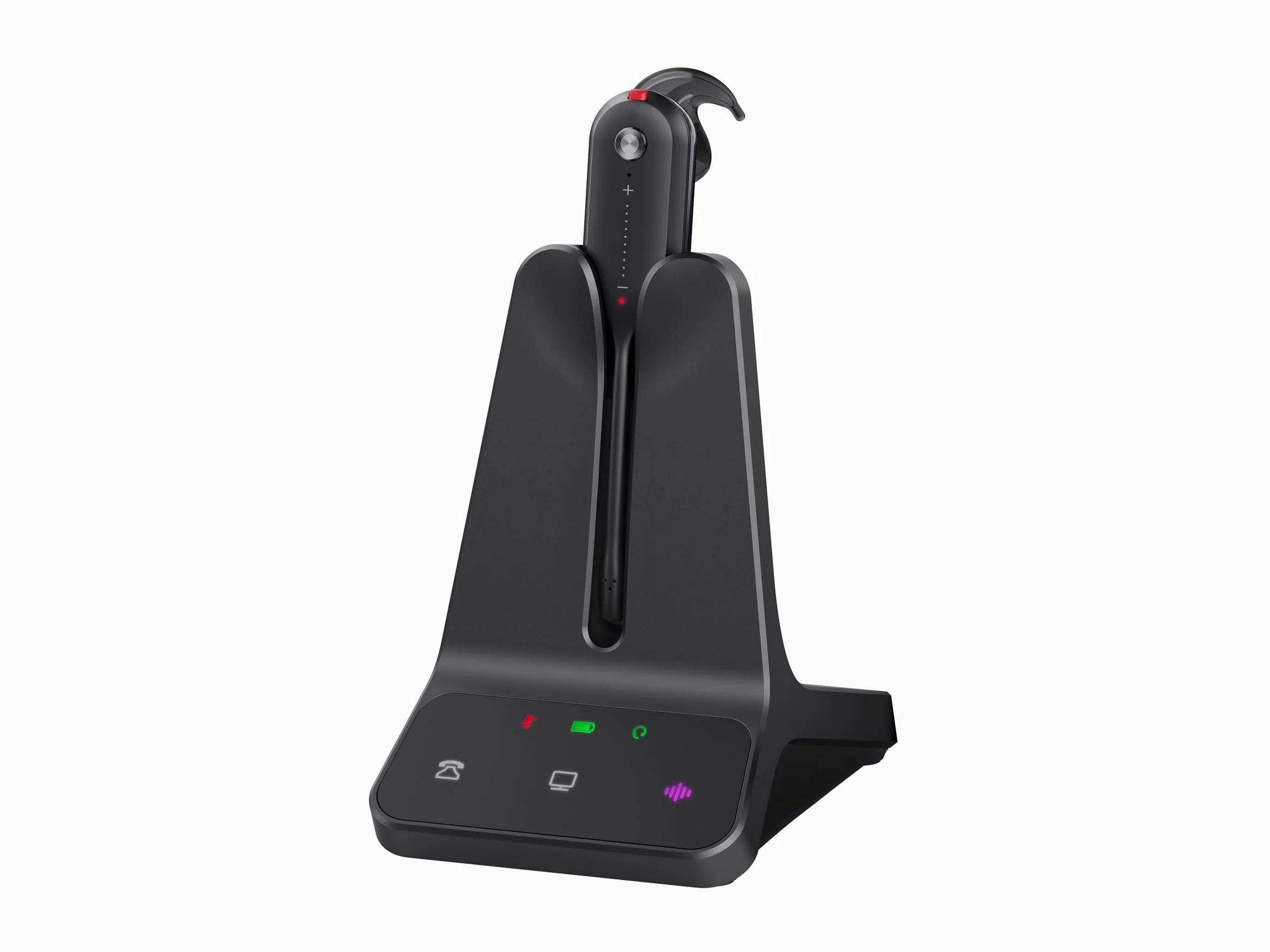 Yealink WH63 E2 UC Auricolare Wireless A clip Musica e Chiamate Nero