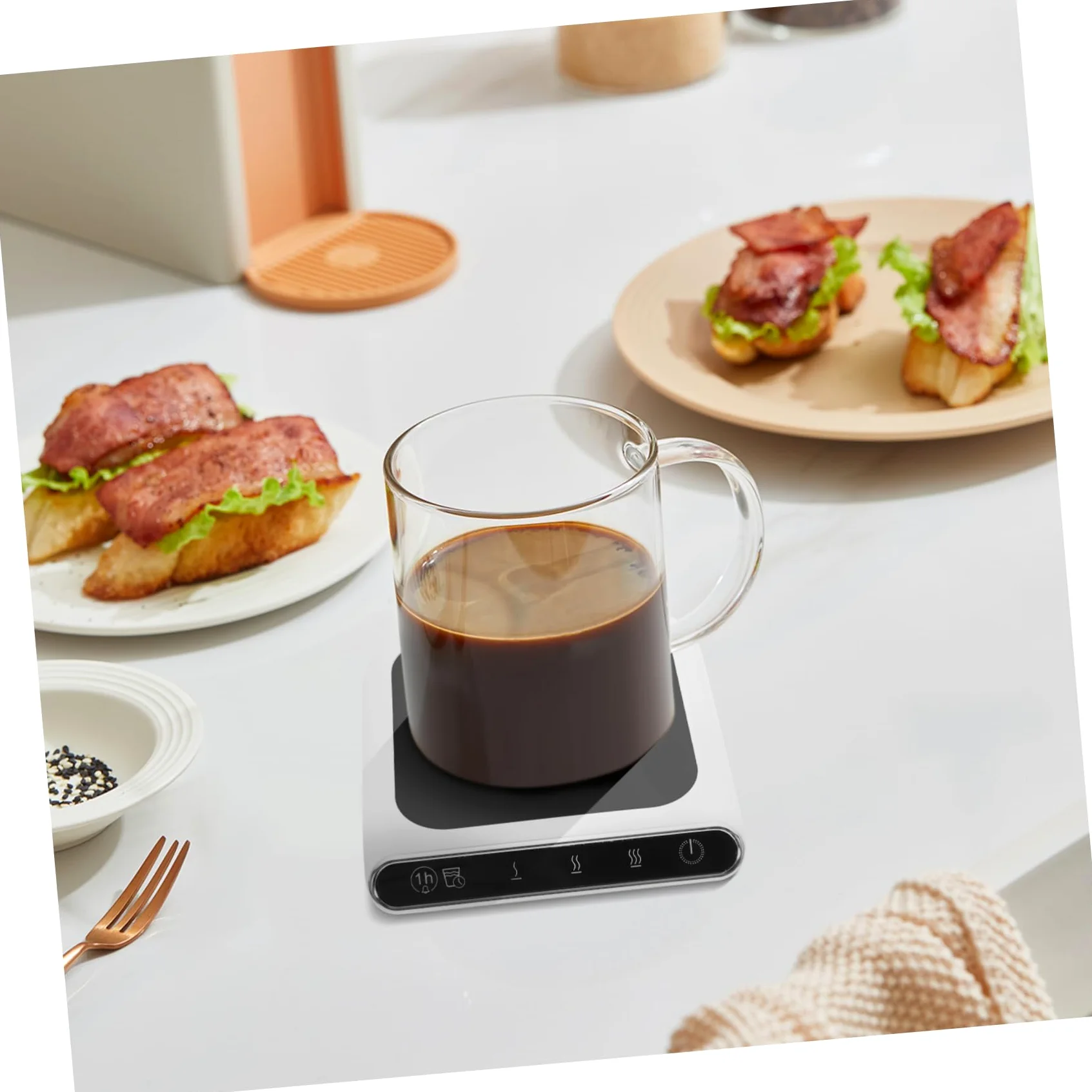 Gatuida Scalda Tazze USB 3 Velocità per Bevande Calde Tè per Lavorativo e Domestico Leggero