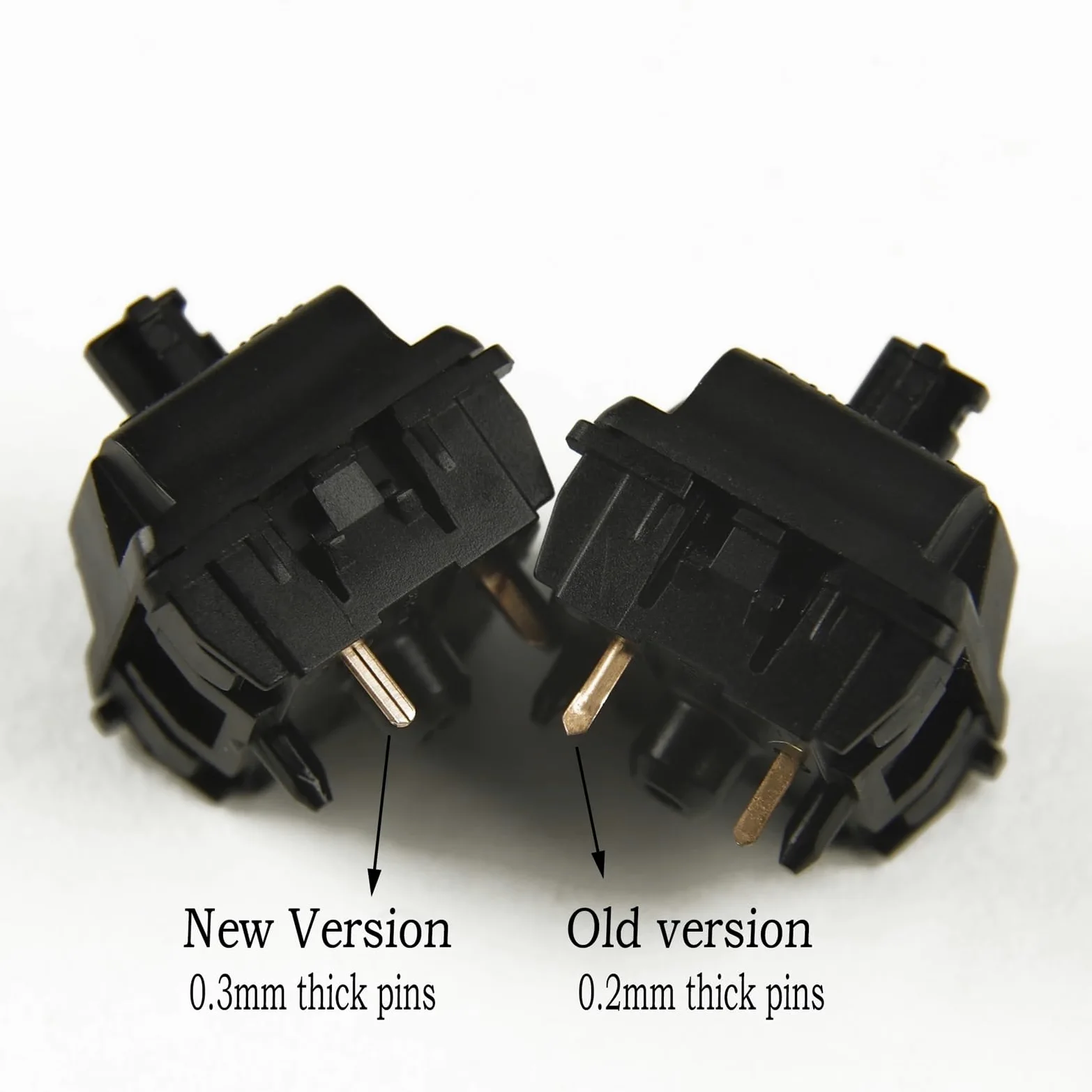 Interruttori a 5 pin lubrificati Interruttore personalizzato tastiera meccanica lineare da 55 g (Color : 90 pcs)