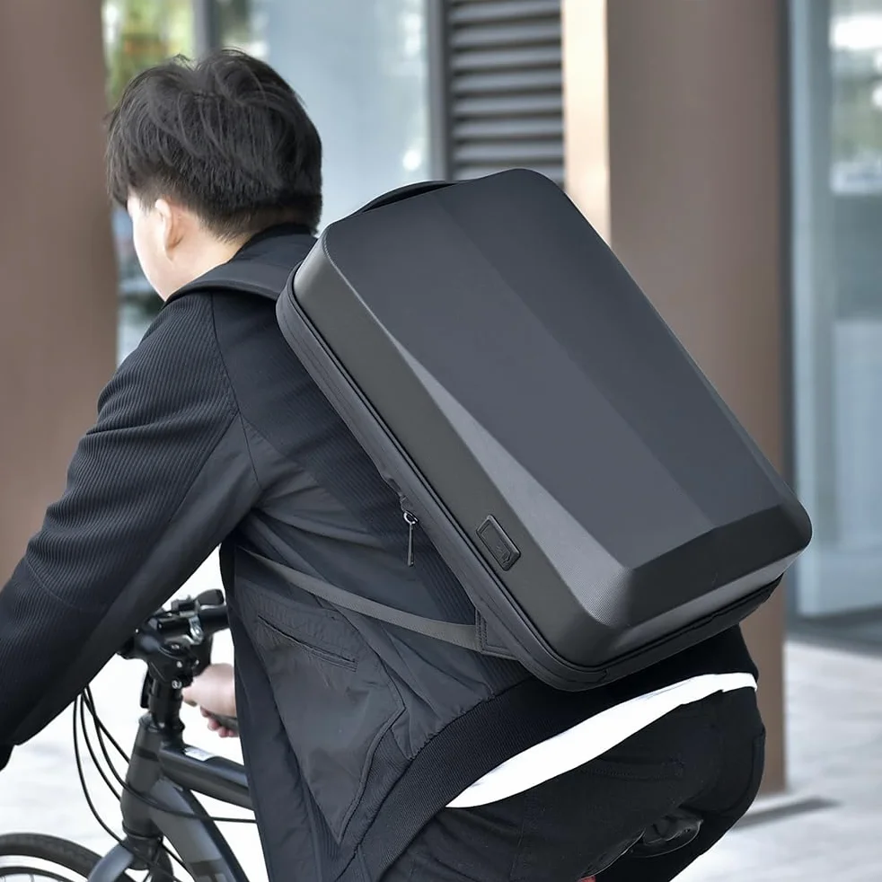 Stile semplice Zaino Porta PC 16 Pollici Impermeabile Zaino espandibile Uomo Lavoro con porta USB Zaino Antifurto Uomo per Uffico Università Scuola Viaggio Business