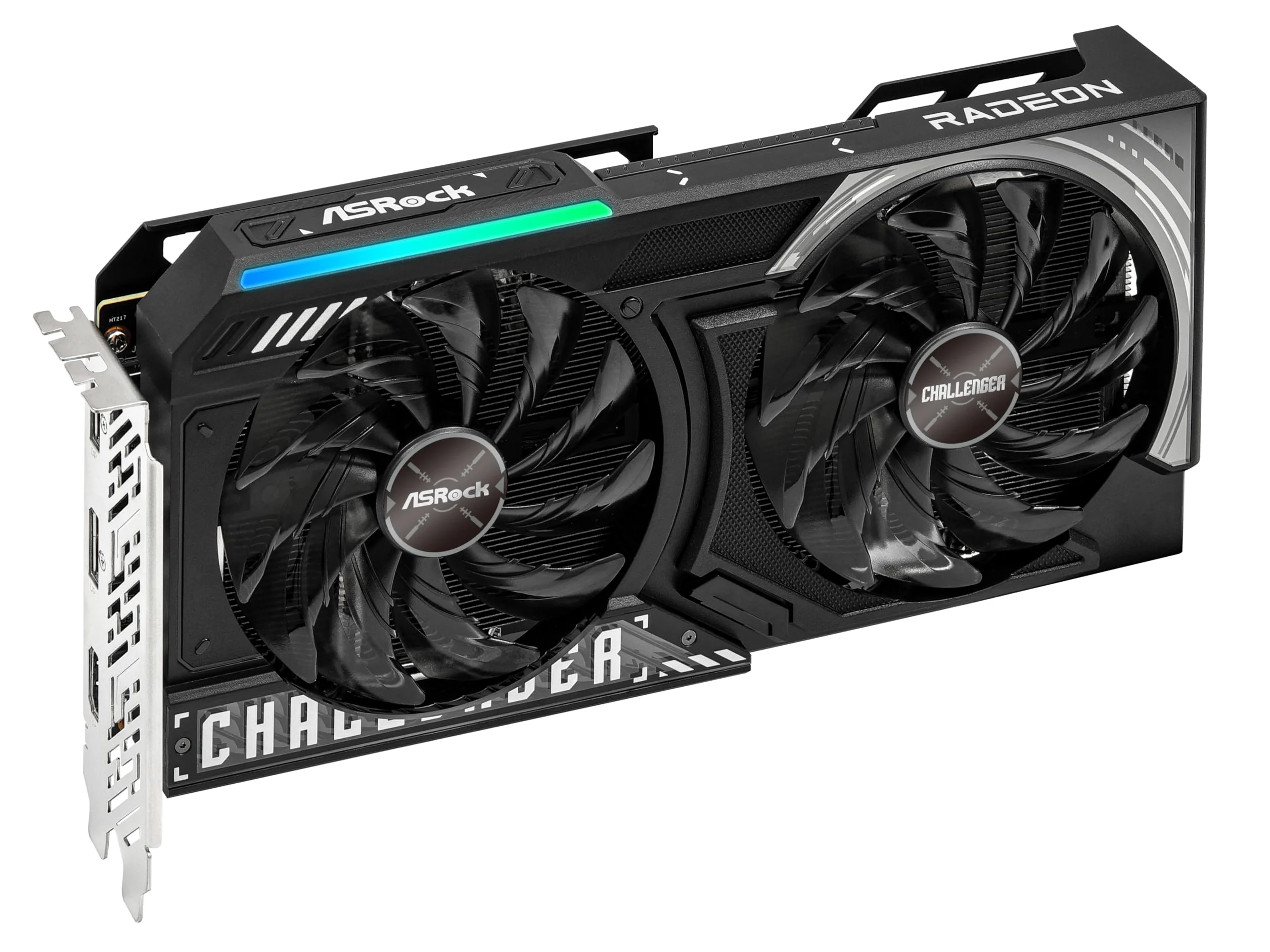 Scheda Video Asrock Rx 9060 Xt Oc Challenger Amd - 16gb Gddr6 - 256 Bit - 1x Hdmi, 2x Displayport -