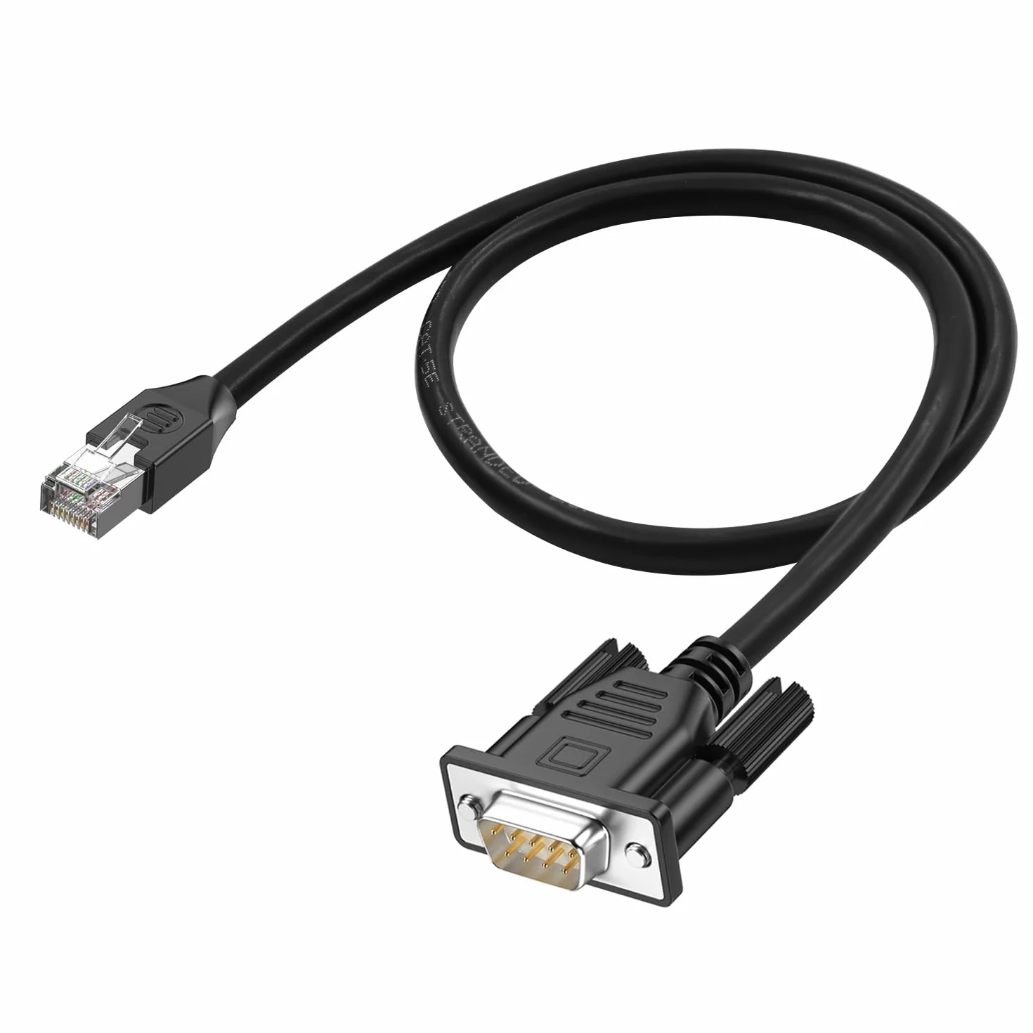 Cavo RJ45 a DB9 maschio RS232 Cat5 Ethernet LAN Console 0,5M per Router