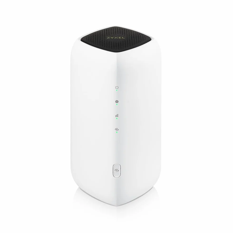 Zyxel Router 5G con SIM | 4.67 Gbps Router 5G Interno | AX1800 WiFi 6 | Cloud Management | 64 Dispositivi | Dual WAN | Porte Gigabit LAN [FWA505]