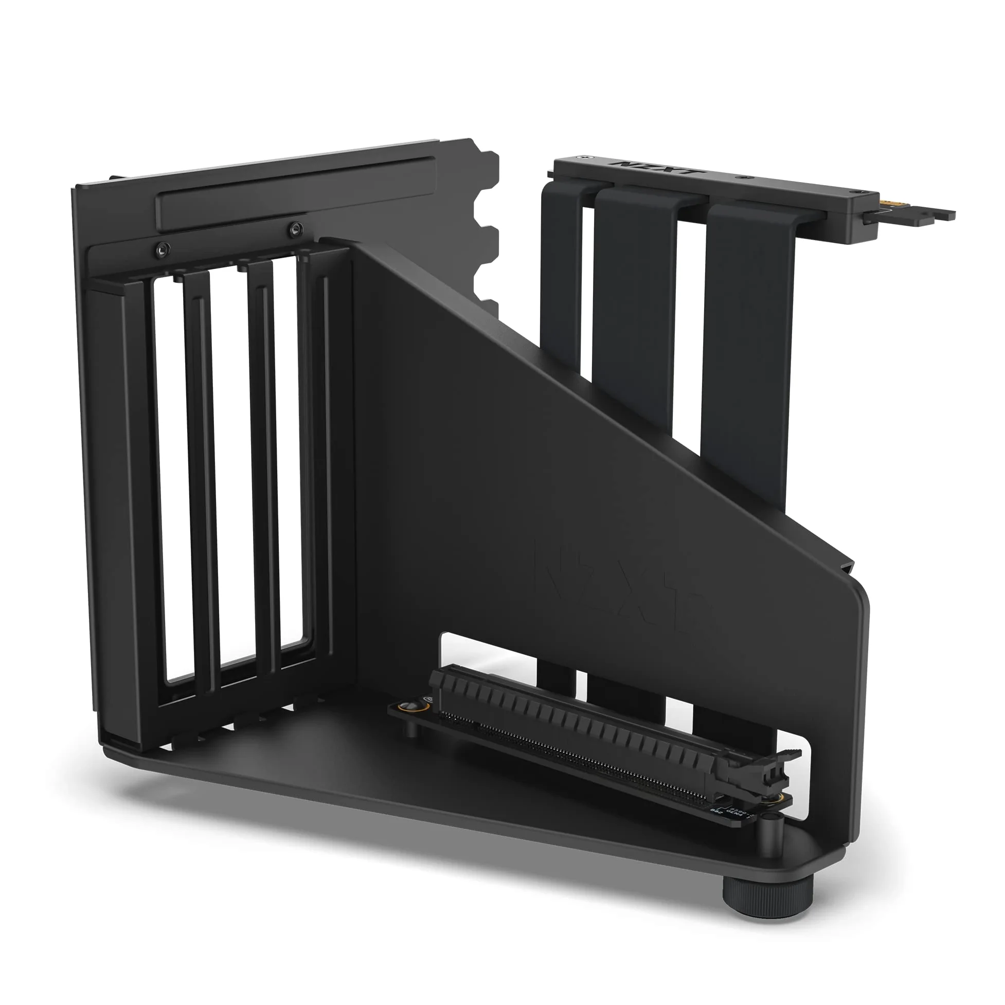 NZXT Kit di montaggio verticale GPU - AB-RH175-B1-175 mm PCIe 4.0x16 Cavo Riser - Supporto GPU - Staffa in acciaio robusto - Nero