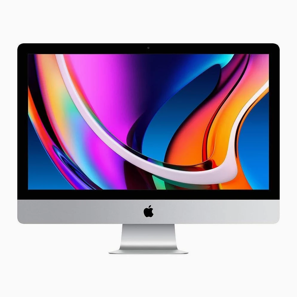2020 Apple iMac con 3.8GHz i7 8 Core (27-inch, 64GB RAM, 1TB Flash SSD) Argento (Ricondizionato)