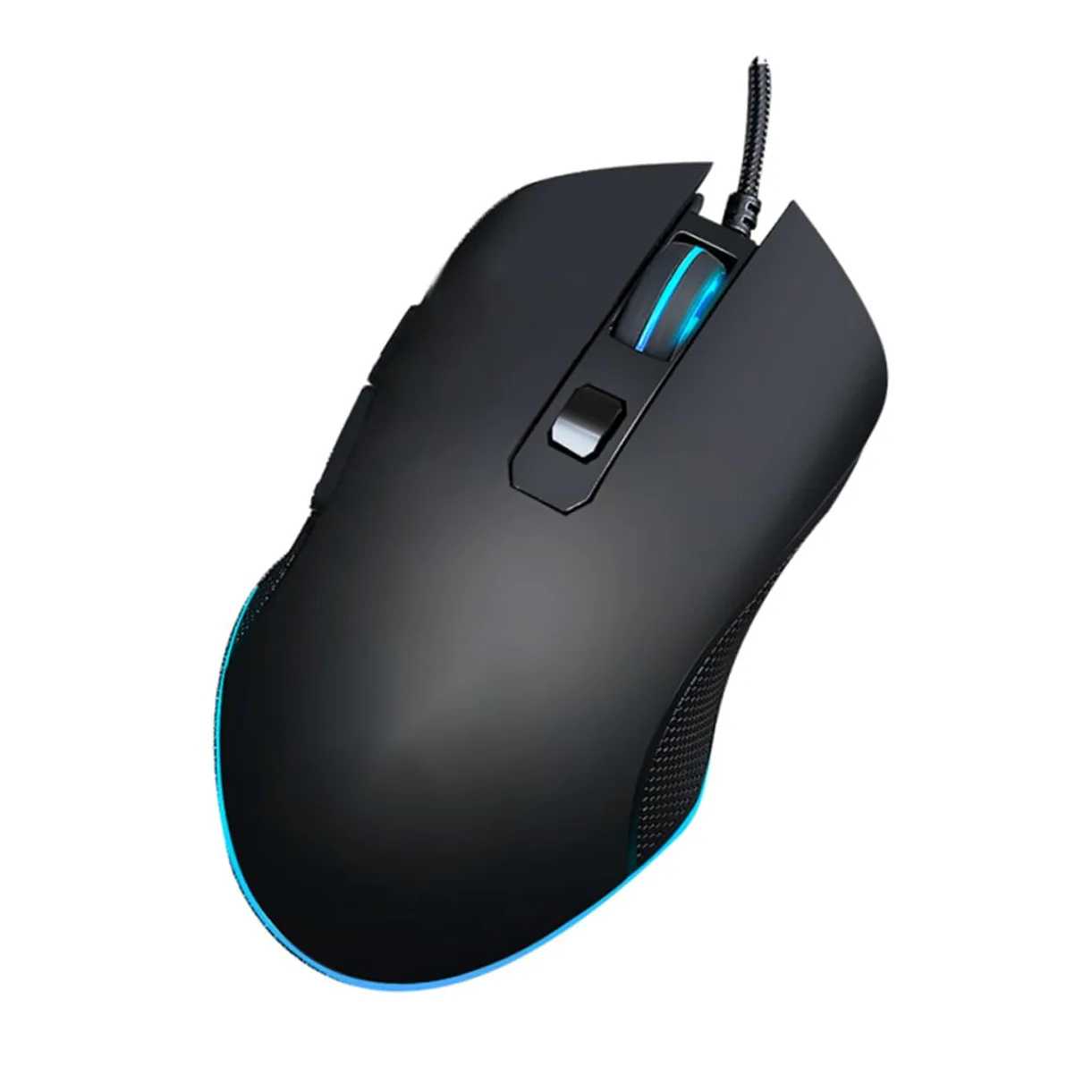 SHINEOFI Tastiera da Gioco Facile da Installare e Mouse con Retroilluminazione Led Operazione Precisa Design in ABS Nero Set per Dormitori e Intrattenimento a Casa