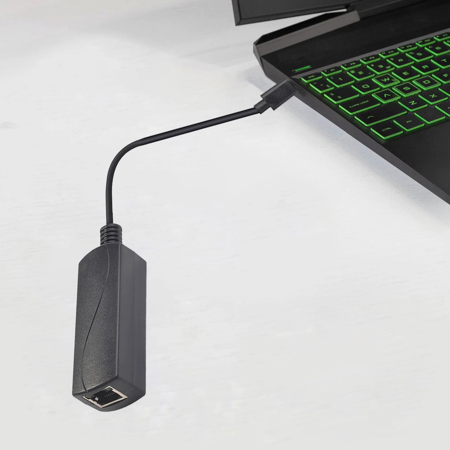 Adattatore Gigabit Power Over Ethernet a tipo C, 10/100/1000 Mbit/s, a banda larga, convertitore di ricarica per smartphone, tablet, Power over Ethernet