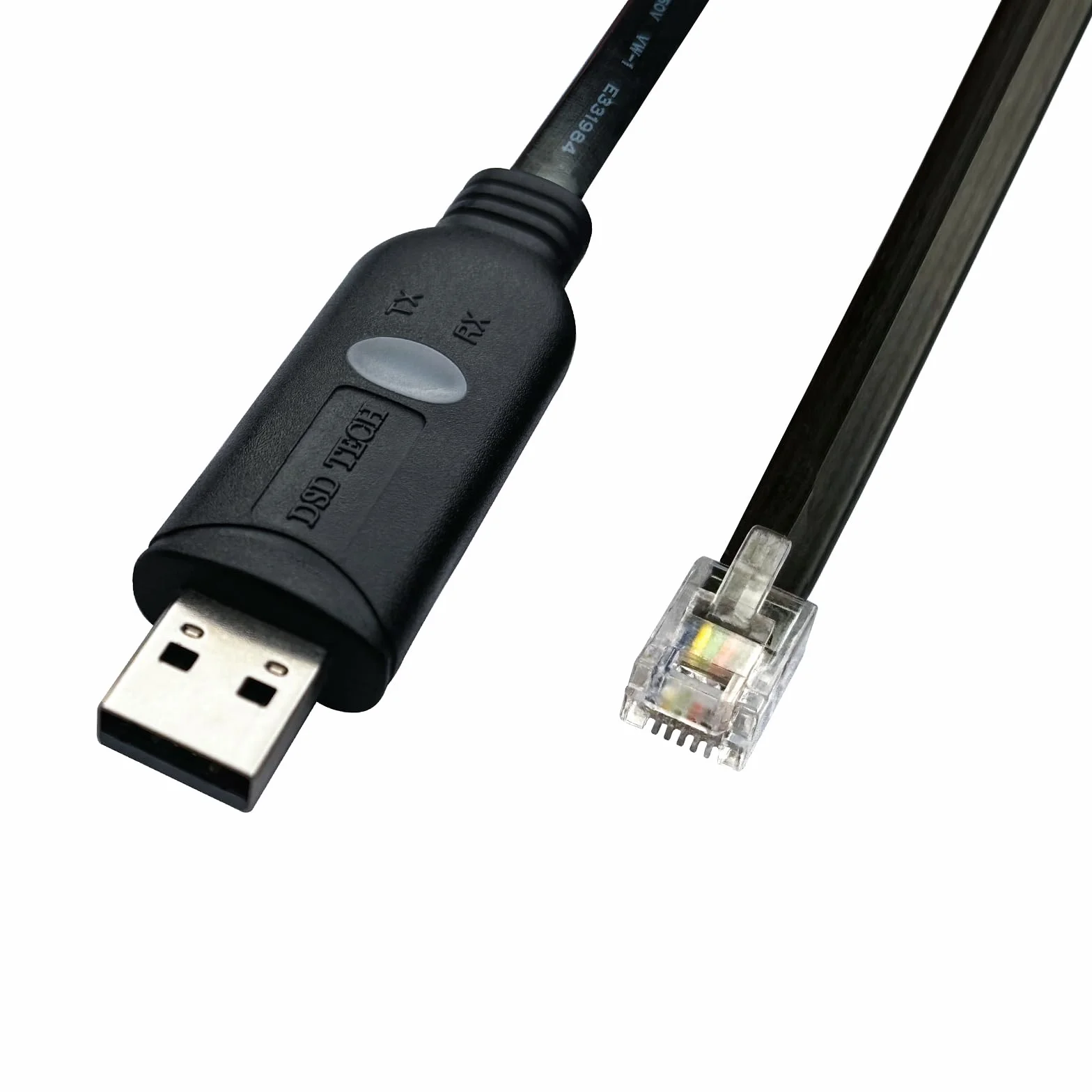 DSD TECH SH-RJ12C Cavo seriale USB a RJ12 6P4C RS232 per PDU APC ATS 1.8M