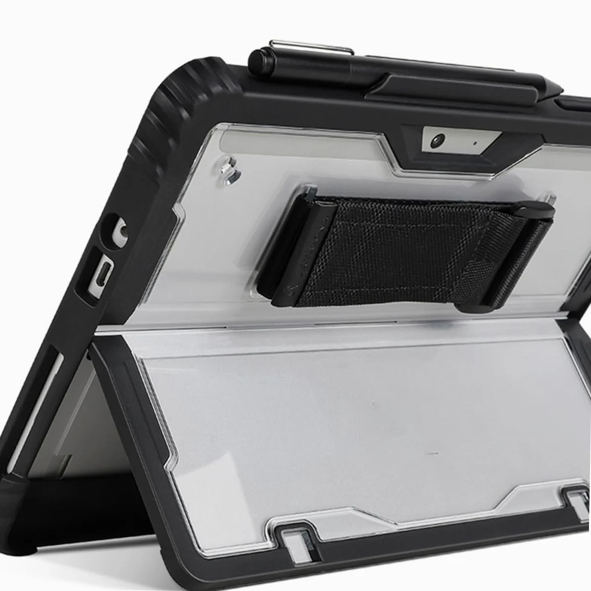 Mikikit Custodia in Plastica Per Pro Protezione Antiurto Per Tablet Da Graffi e Sporco Guscio Resistente Per Adulti e Ragazza