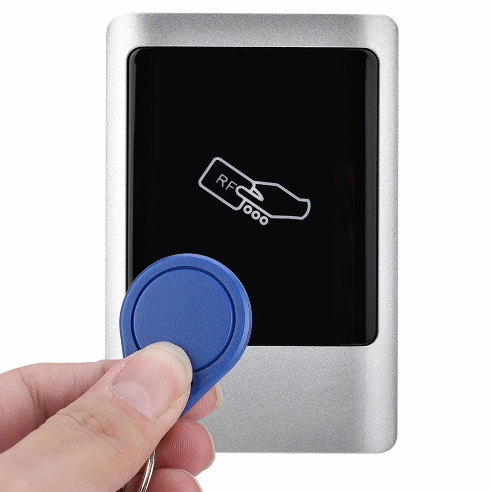 Reader Wiegand Access Control | Custodia in Metallo IP65 Impermeabile | Accesso Alla Porta della Smart Card 125 KHz e 13,56 MHz (ID) (IC)