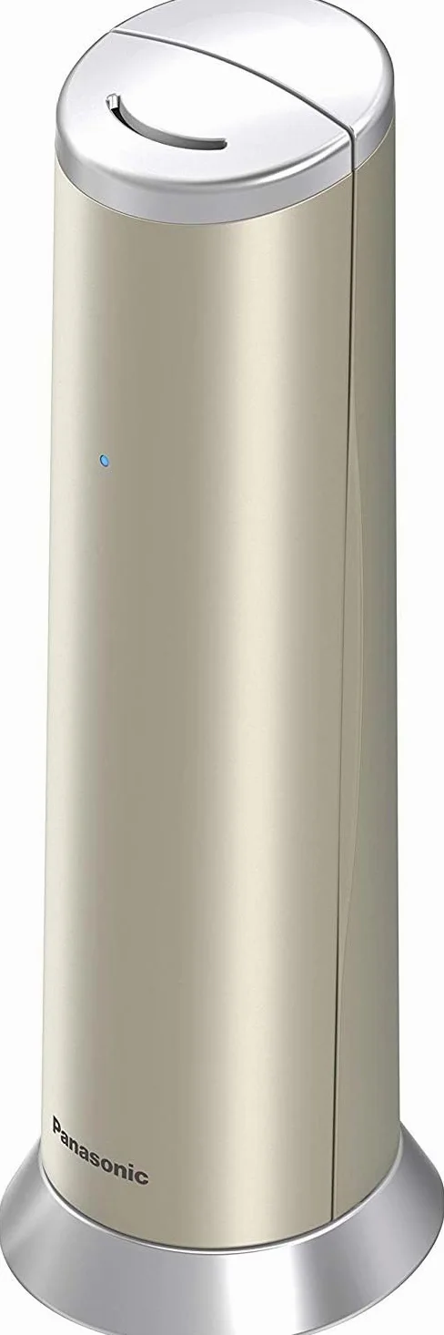 Panasonic KX-TGK220 - Telefono DECT - Cornetta Wireless - Telefono con Vivavoce - 120 Voci - Identificatore di Chiamata - Champagne