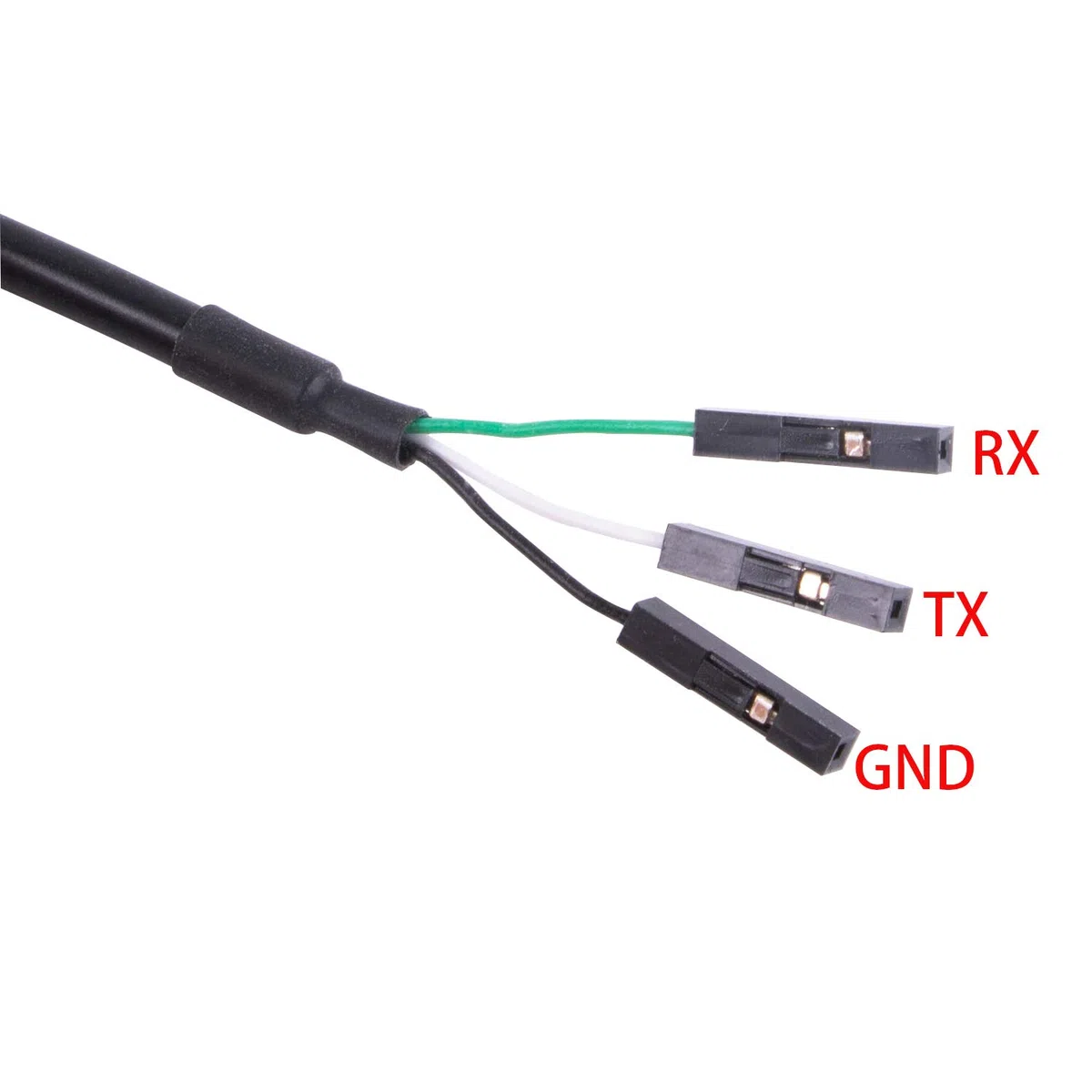 Cavo adattatore FTDI USB a TTL seriale 3,3 V 5 V con 3 pin passo 0,3 cm FeMale Socket Header UART IC FT232RL Chip per Windows 10 8 7 (livello logico 5 V TTL)