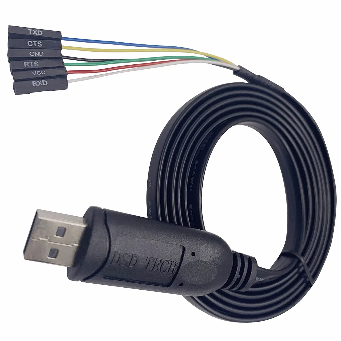 DSD TECH SH-U09G Cavo seriale USB a TTL Integrato FTDI FT232RL IC 1.8M