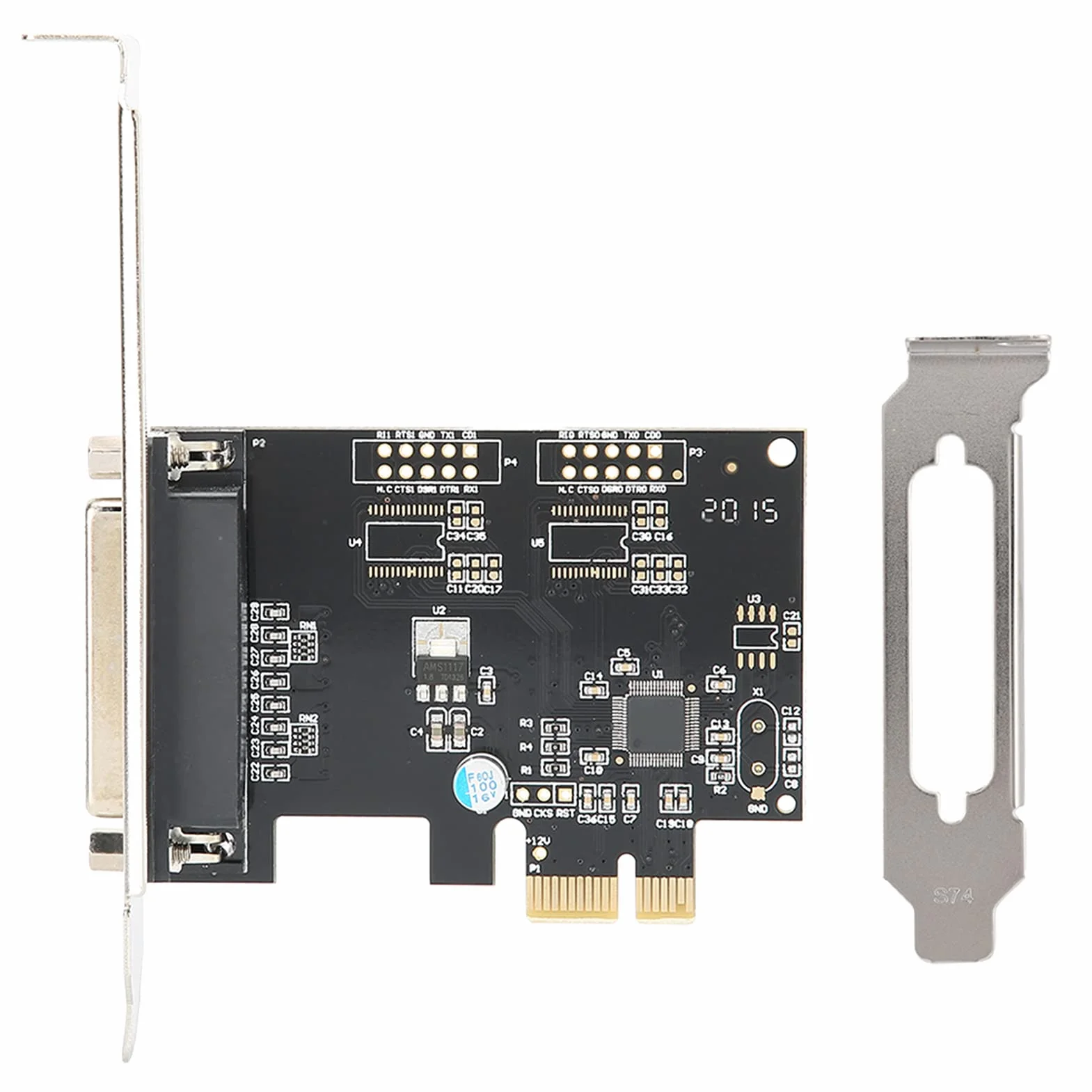 Scheda Porta Parallela PCI Express, Scheda Stampante DB25 LPT a Porta Singola per, OS X,