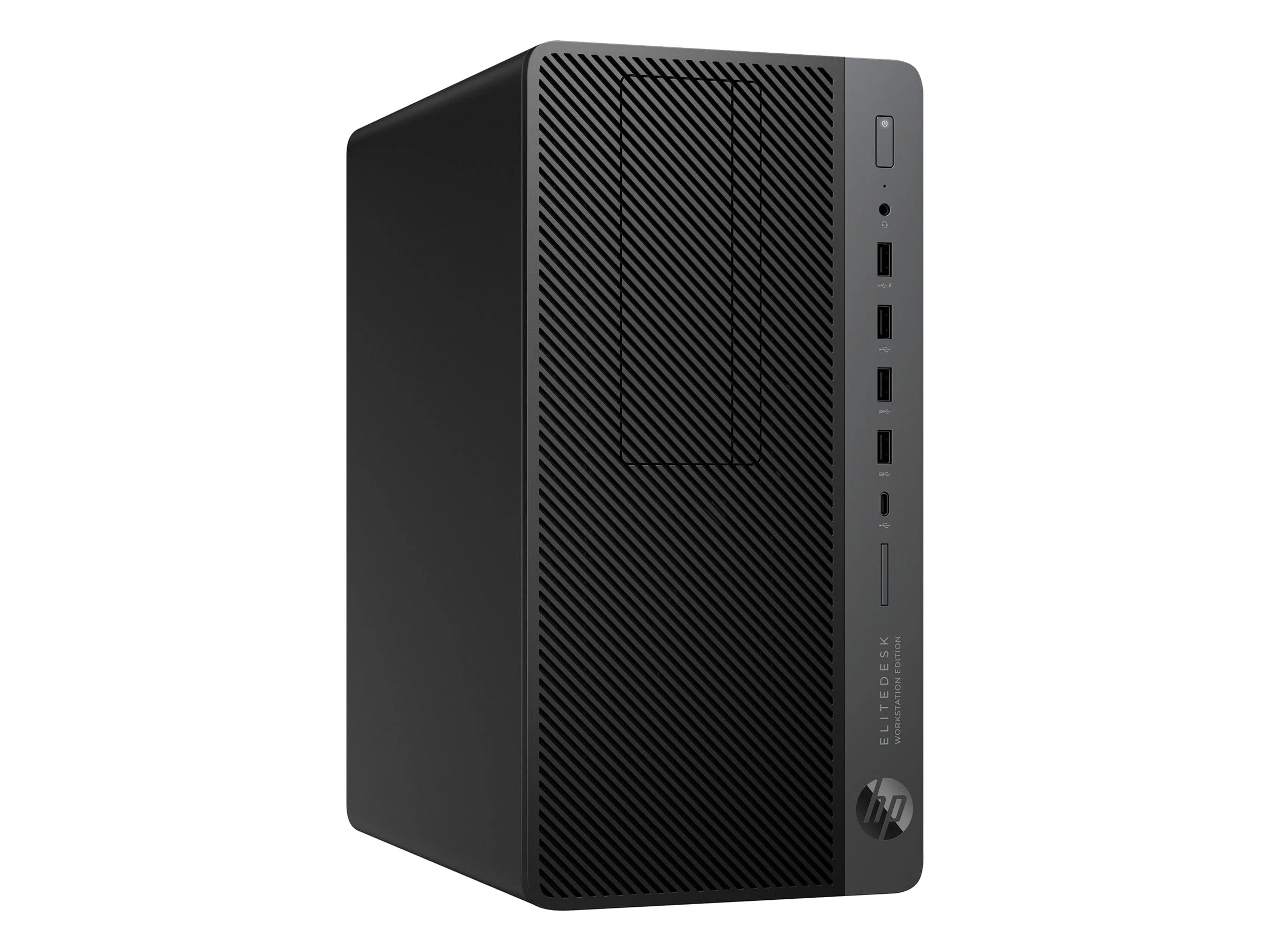 HP EliteDesk 705 G4 Mini Tower Desktop Computer, AMD Ryzen 5 2400G, 8GB RAM, 256GB SSD, WiFi, Bluetooth, Tastiera US QWERTY, Windows 11 Pro (Ricondizionato)