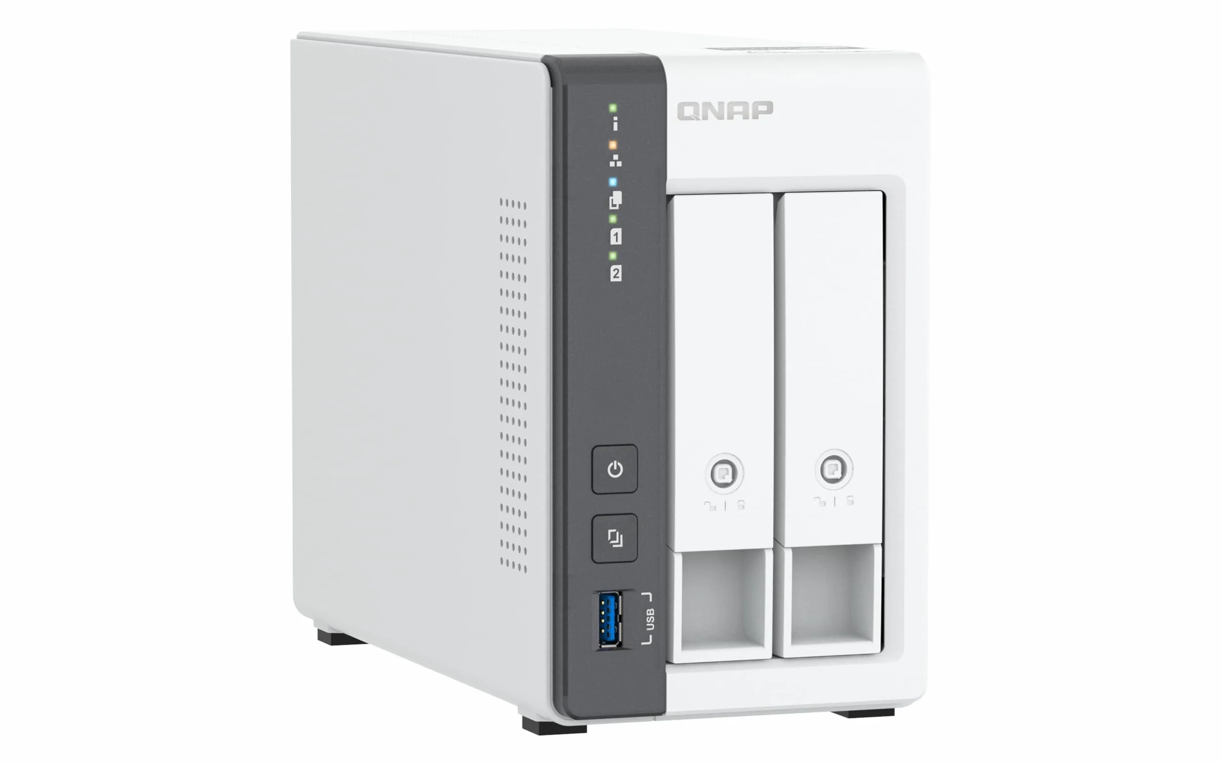 QNAP TS-216G NAS System 2-Bay 8TB inkl. 2x 4TB WD Red Plus WD40EFPX