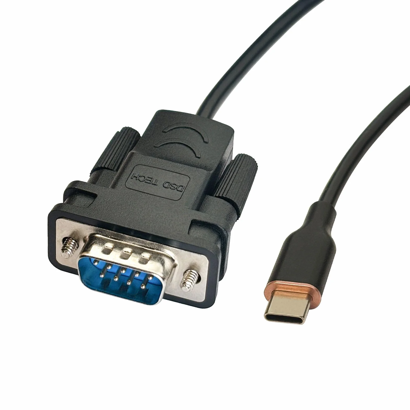 DSD TECH SH-RS232M Cavo seriale da USB-C a RS232 DB9 con chip FTDI per Windows Linux Mac