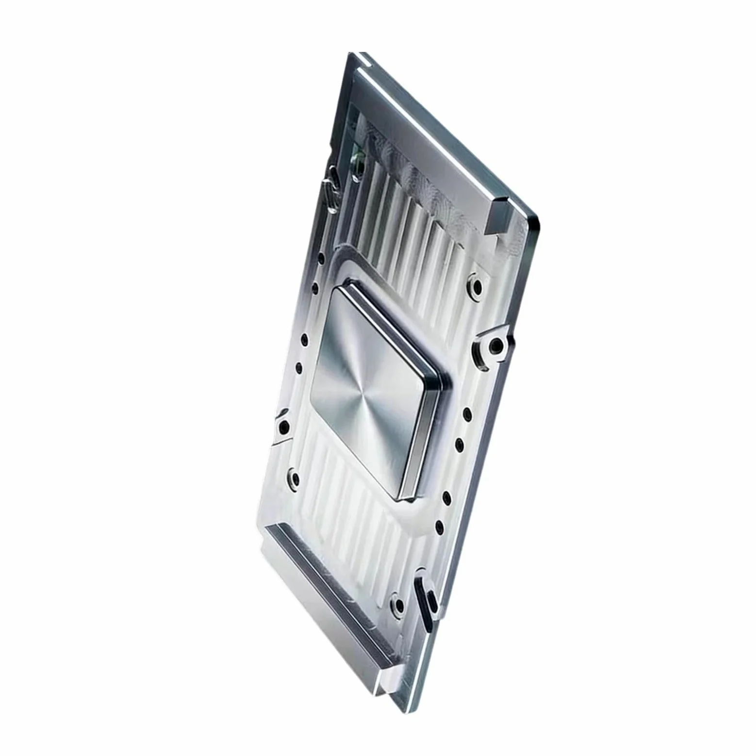 Alluminio Diffusore di Calore Dissipazione Termica Piastra Radiatore Sostituzione per V100 SXM2 GPU Accessori Scheda Grafica Intelligence Driver di Raffreddamento