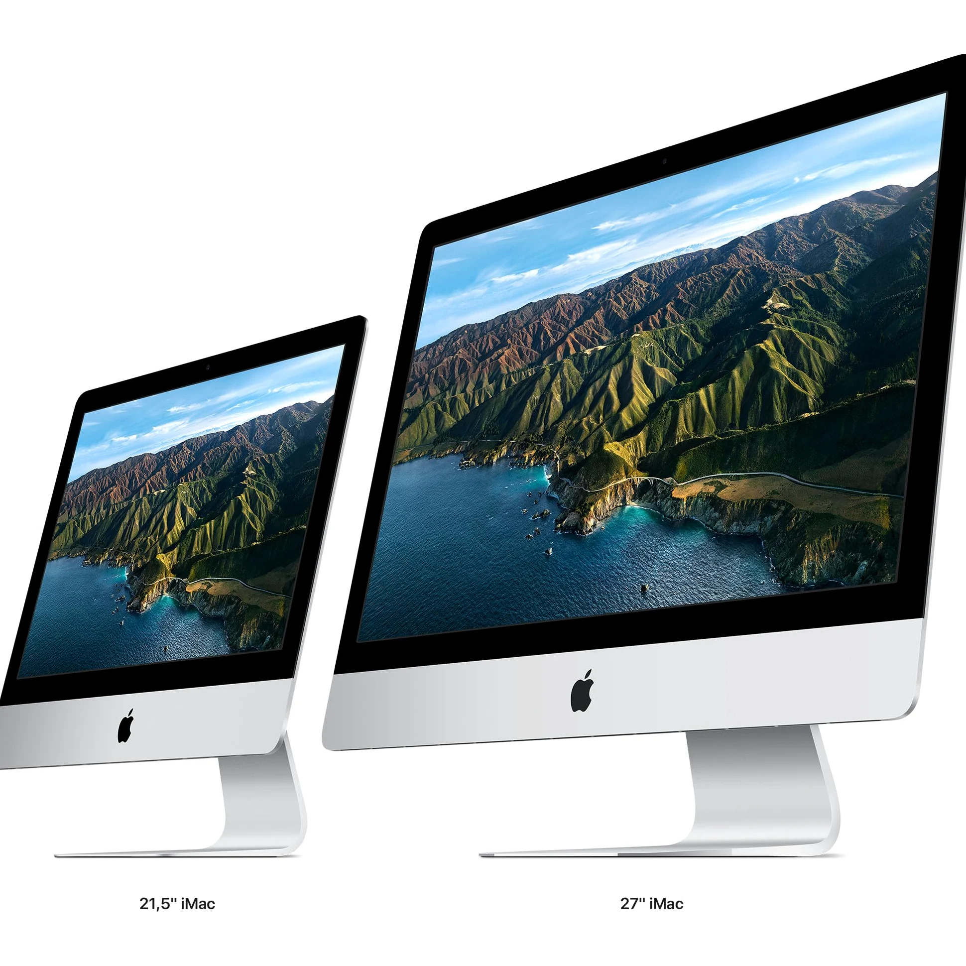2020 Apple iMac con 3.8GHz i7 8 Core (27-inch, 64GB RAM, 1TB Flash SSD) Argento (Ricondizionato)