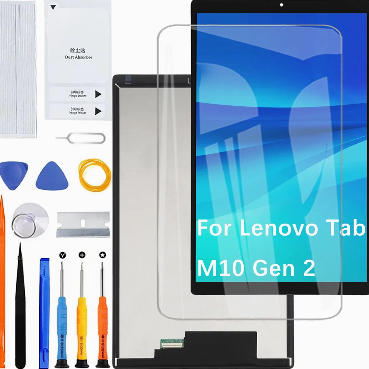 Schermo display per Lenovo Tab M10 HD Gen 2 TB-X306 TB-X306F LCD schermo di ricambio assembly kit di riparazione