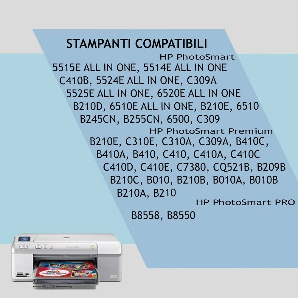 alphaink 5 Cartucce Compatibili con HP 364XL per Photosmart 5510 5520 5522 5524 6520 7520 b8550 b209a b110a c309 3520 Officejet 4620 4622 4610 Deskjet 3070A 3520 (2 Nero 1 Ciano 1 Magenta 1 Giallo)