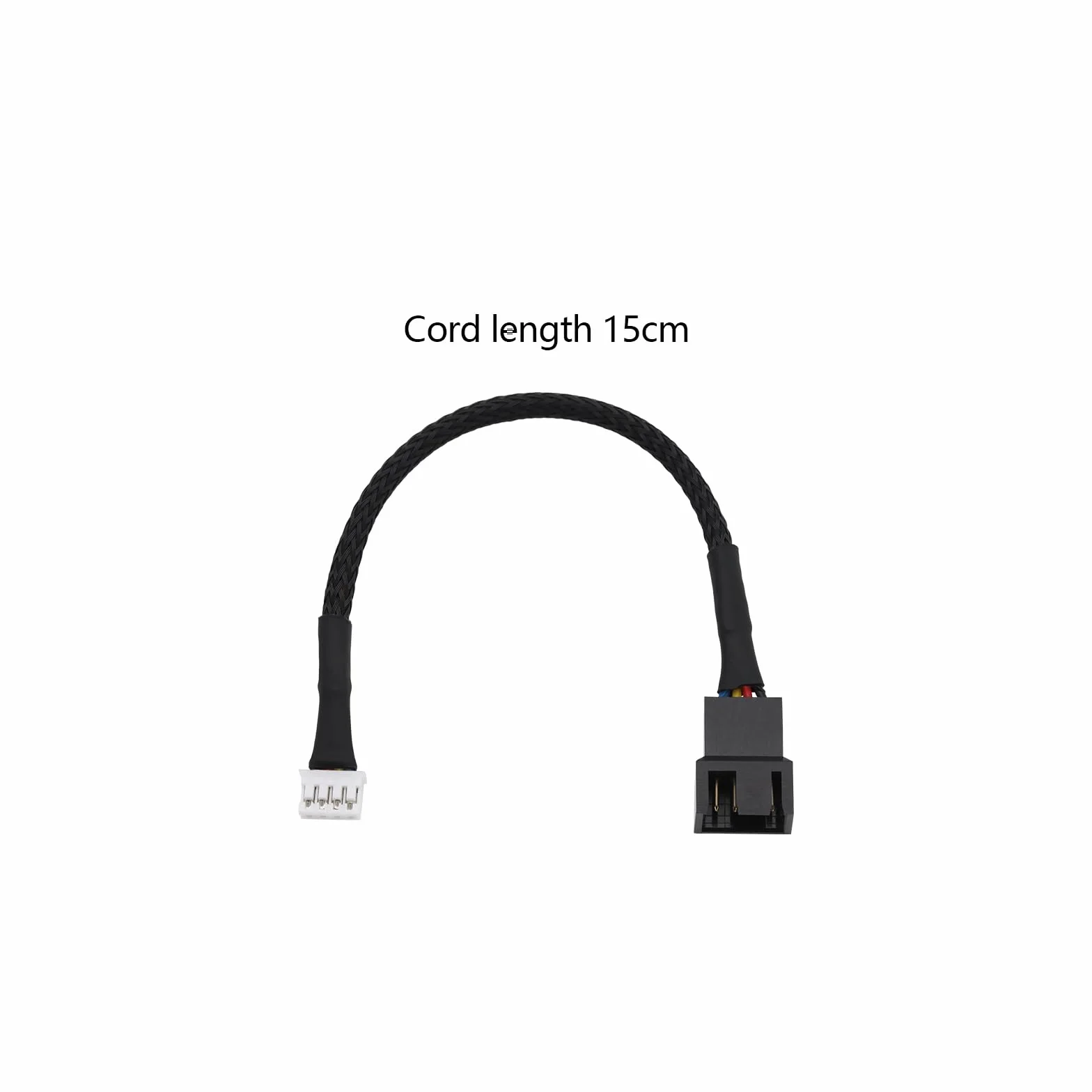 Create idea 3 adattatori PWM a 4 poli cavo adattatore 15 cm 4 pin splitter micro spina per schede grafiche VGA, ventola di raffreddamento PWM, prolunga PWM