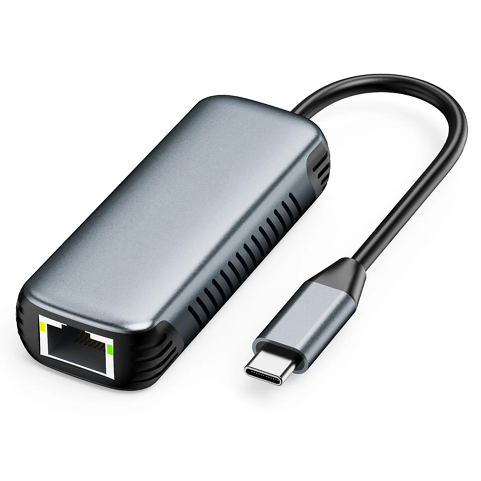 Adattatore Ethernet da 5 Gbps Rete Gigabit Convertitore Internet da RJ45 a Tipo C per laptop Desktop Tipo C Gigabit