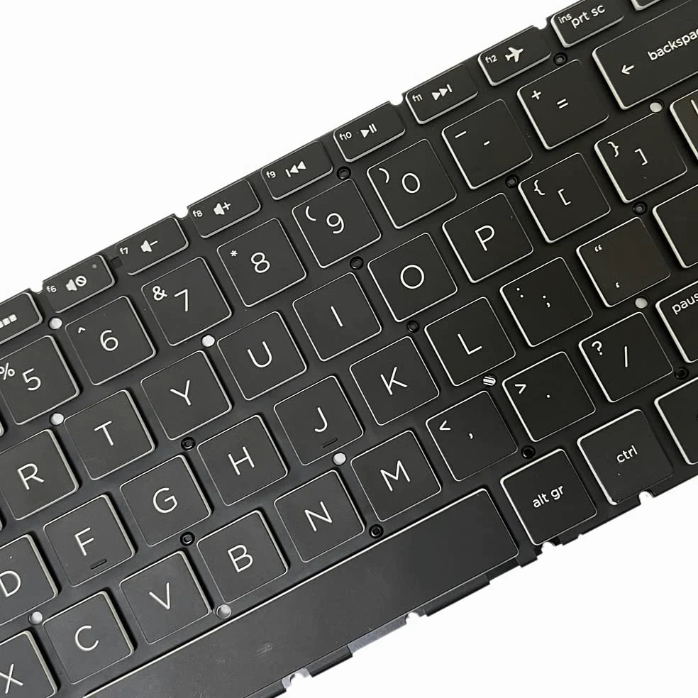 Gintai Tastiera di ricambio per computer portatili retroilluminata US per HP Pavilion Gaming 15-DK 15-EC 15T-DK 15-CR 15-CS PK1328B3A09