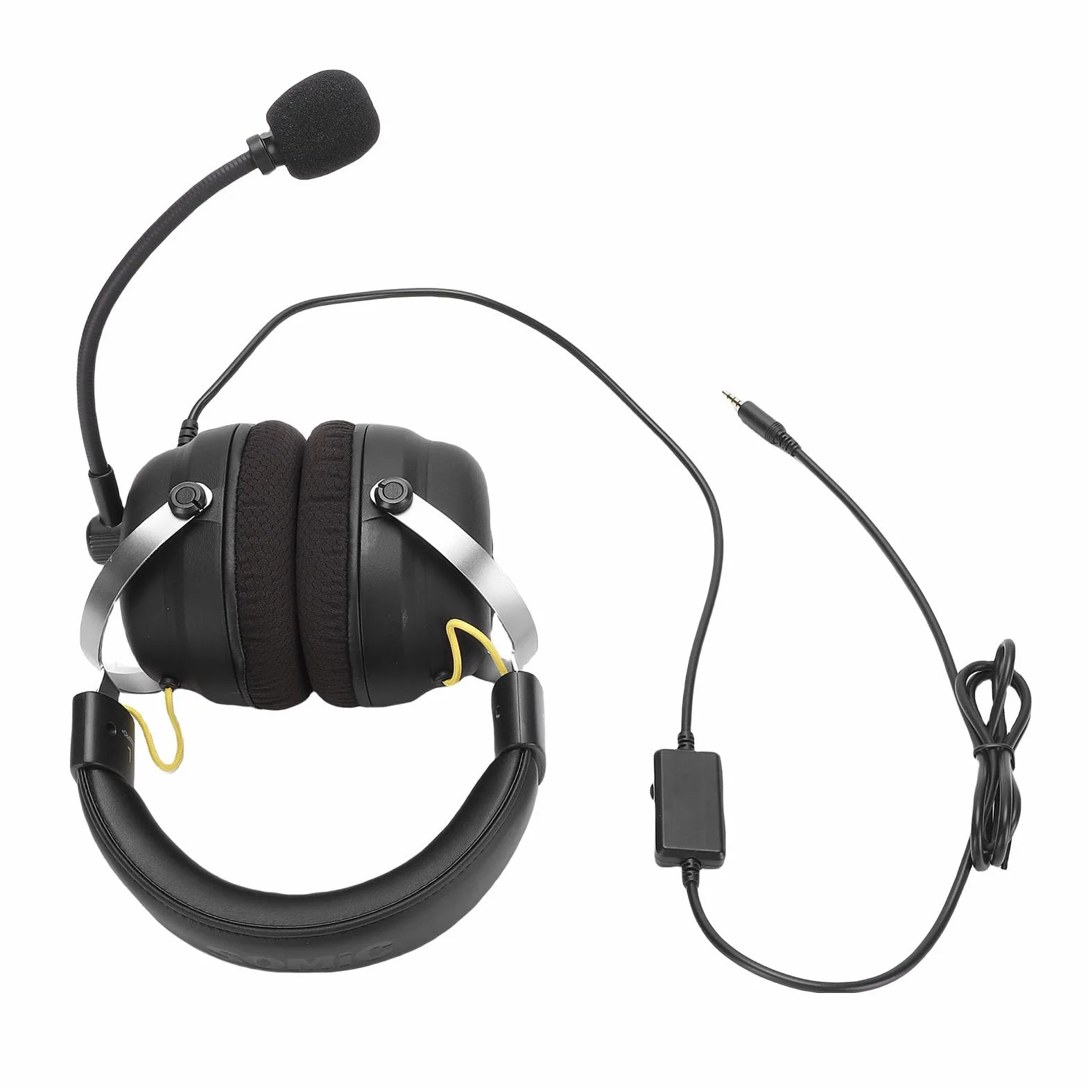 SIXRUN Cuffie da Gioco, Comoda Memory Foam, Driver da 50 Mm, Surround a 360 Gradi per PC, Series X S, Switch