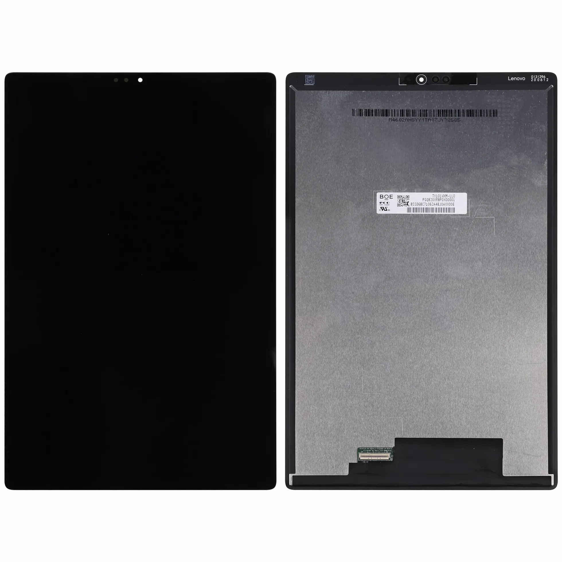 Display LCD da 10,1", compatibile con Lenovo Tab M10 HD Gen 2 TB-X306F, X306X (nero senza cornice), display LCD touch screen Digitizer+ set di attrezzi