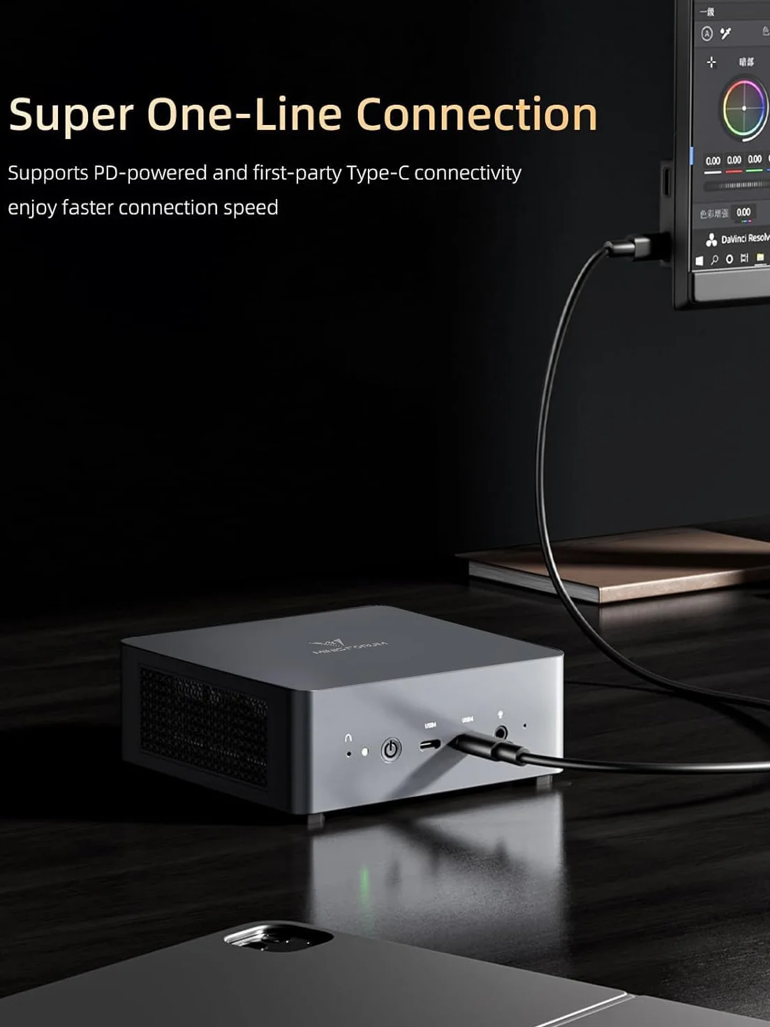 MINISFORUM Venus UM790 Pro Mini PC AMD Ryzen 9 7940HS hasta 5,2 GHz 32 Go DDR5 1 A SSD con AMD Radeon 780M, 4X USB3.2,2X USB4, 2X HDMI 2.1, 2X PCIe4.0,Wi-FI 6E /BT5.3,RJ45 2,5G