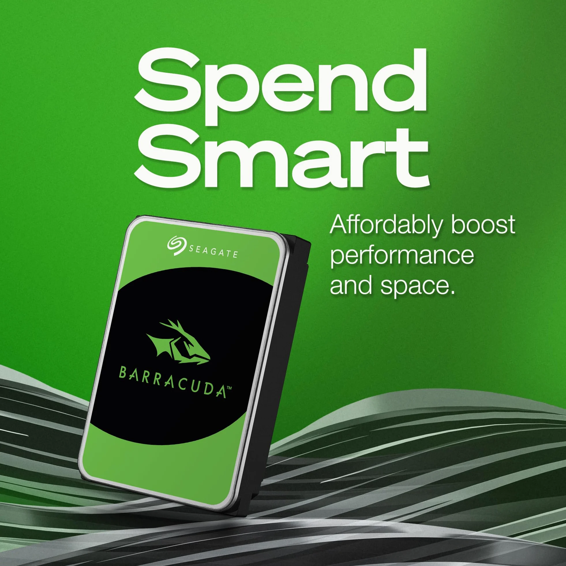 Seagate Barracuda 20TB Internal Hard Drive, 7200 U/Min, 512MB Cache, SATA 6Gb/s, 3.5" (ST20000DM001)