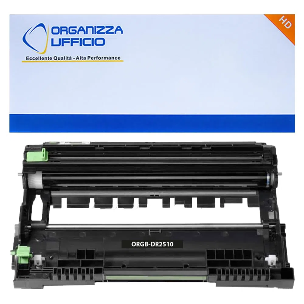 Drum DR2510 DR-2510 15.000 Pagine Compatibile per Brother DCP-L2627DW/DWE/DWXL DCP-L2665DW DCP-L2620DW HL-L2400DW/DWE HL-L2445D MFC-L2800DW MFC-L2827DW/DWXL MFC-L2860DW/DWE