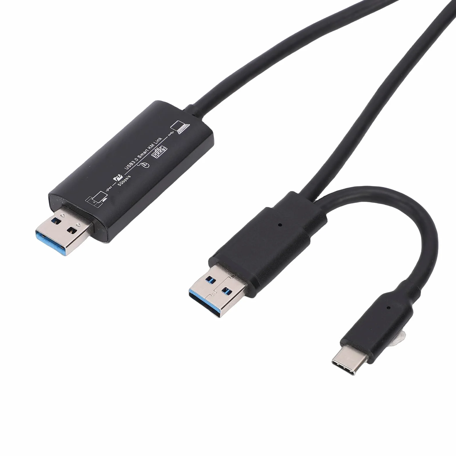 Cavo di trasferimento dati USB ad alta velocità 5 Gbps USB 3.0 a 3.0 Tipo C per 7 8 10 PC portatile 6.6 Piedi