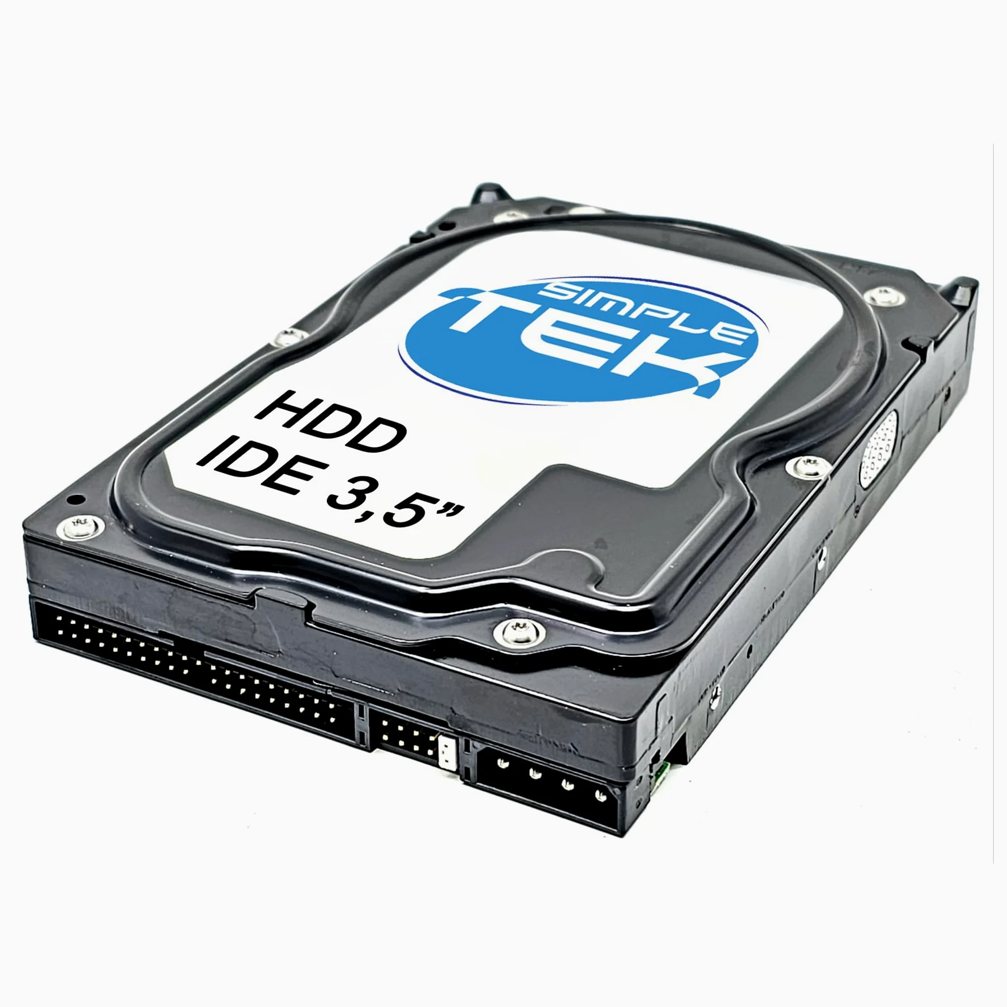 SIMPLETEK - HDD Interno 3.5 IDE 80GB 7200RPM Ultra ATA PC (Ricondizionato) | Disco rigido meccanico interno da 3.5 pollici IDE PATA 80GB a 7200 RPM con interfaccia Ultra ATA per PC desktop e legacy
