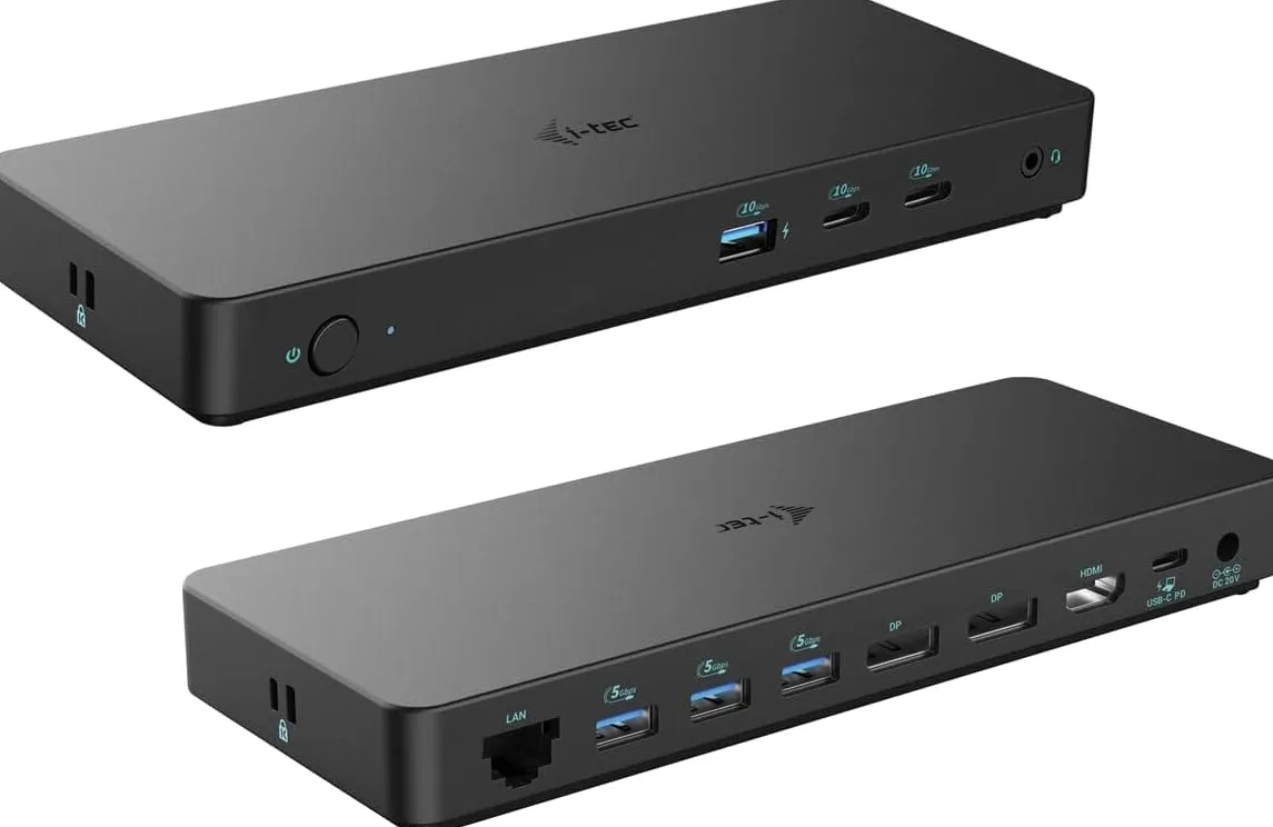 I-Tec UsB-C Triple Display Docking Station Gen 2 Pro + Power Delivery 100w - Kabelgebunden - Usb 3.2 Gen 1 (3.1 Gen 1) TypE-C - 100 W - 3,5 Mm - 10,1