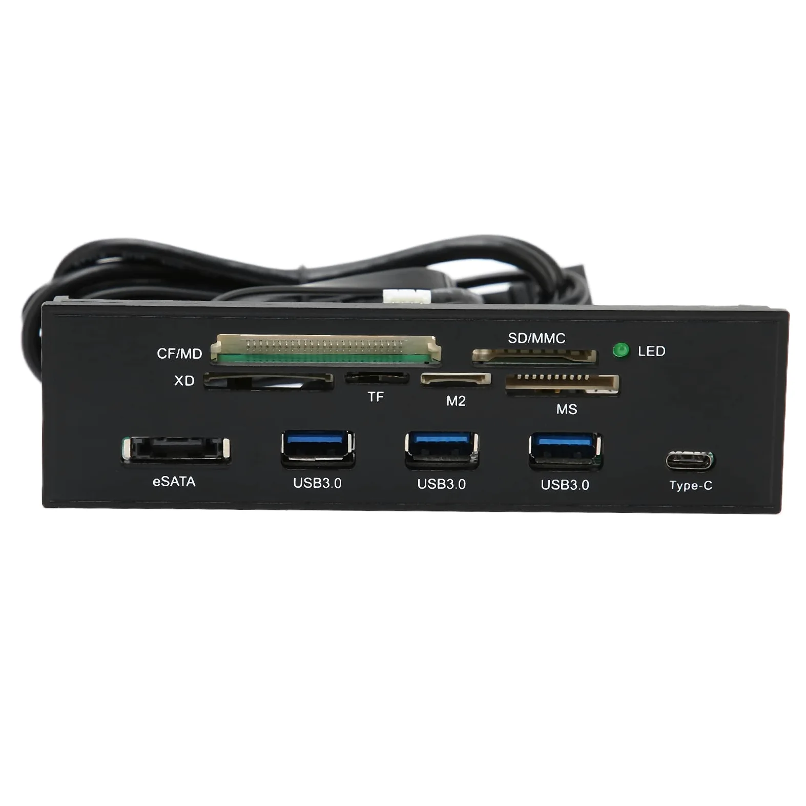 Docking Station da 5,25 Pollici Dock di Espansione di Buona compatibilità per un Trasferimento Rapido dei Dati con Interfacce USB 3.0 e di Tipo C