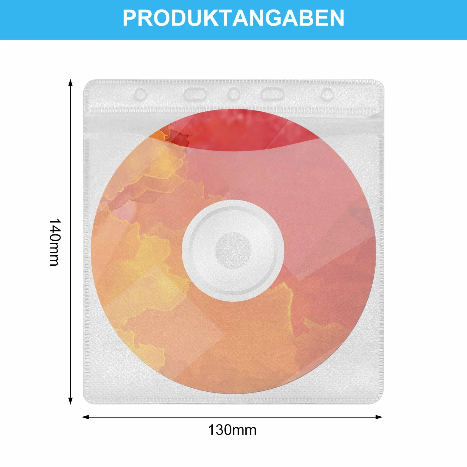 APOMOONS 100 Pezzi Custodia CD/Dvd Plastica Polipropilene Trasparenti Doppia Faccia Porta CD Custodia per la Conservazione CD/Dvd Adatto per CD Singoli E Doppi (Bianco)