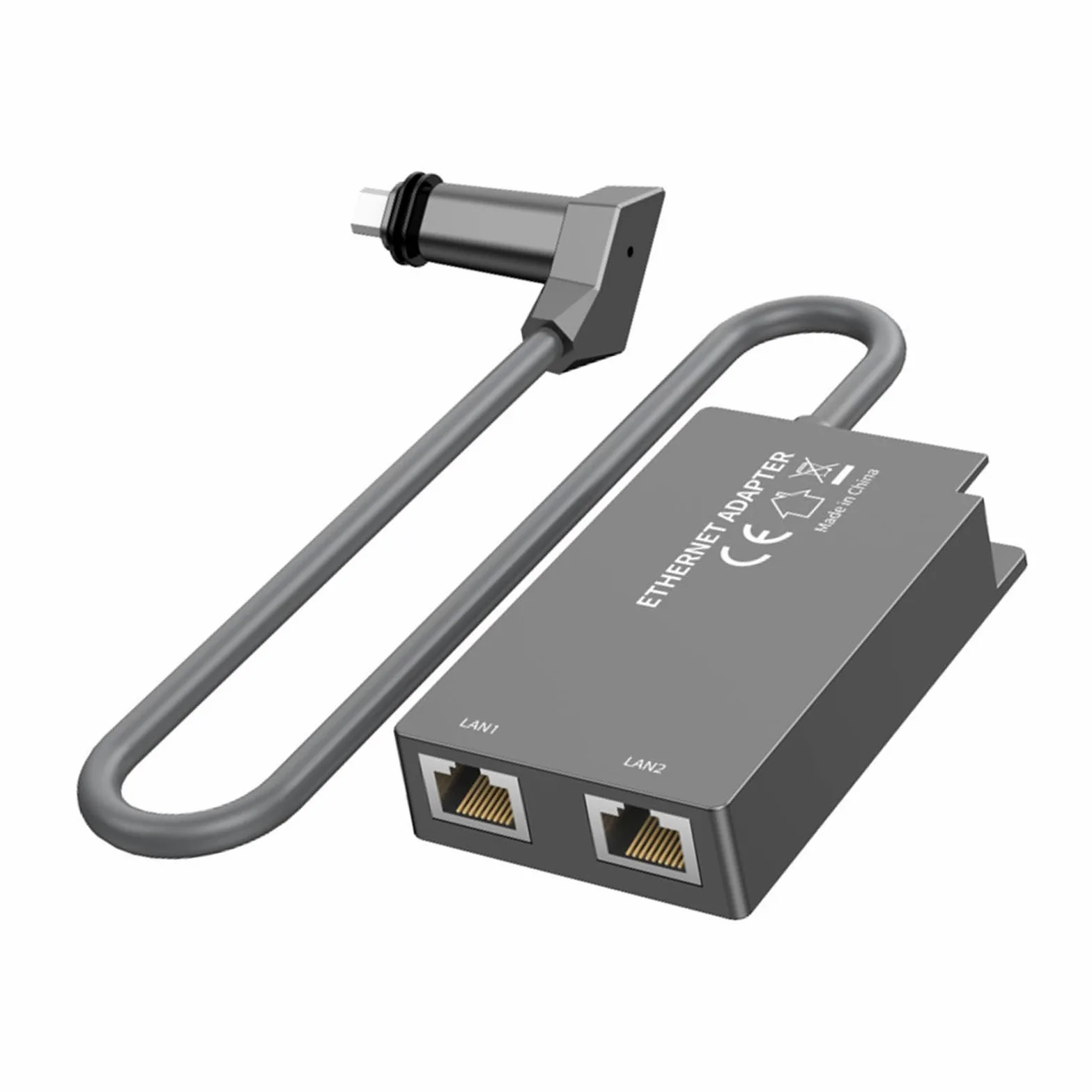 Gen 2 V2 2 Porte Satellite Ethernet Adapter Connessione stabile 1 Gbps Adattatore Ethernet di rete esterna cablata