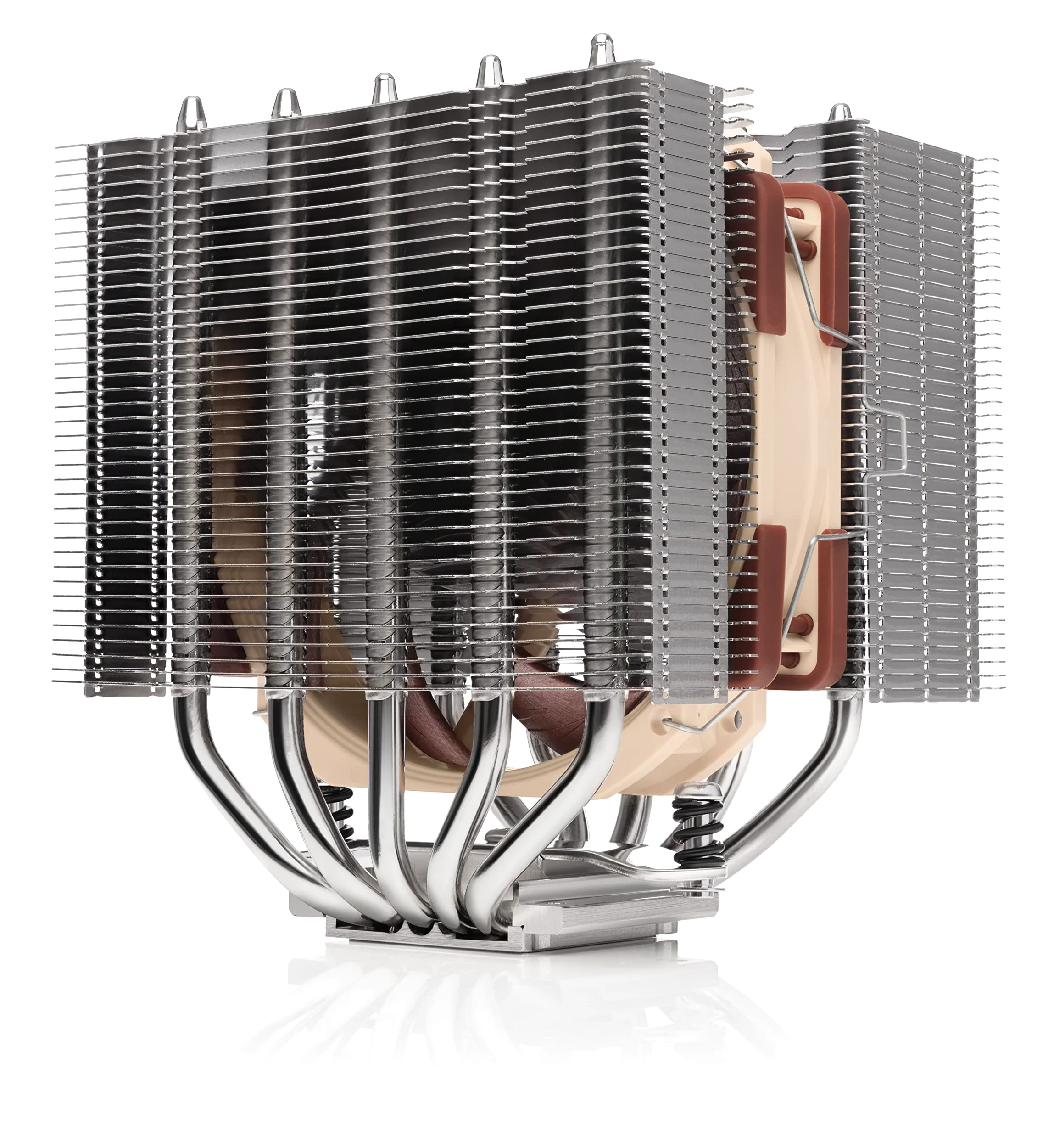 Noctua NH-D12L, Dissipatore per CPU a Doppia Torre e Basso Profilo (120 mm, Marrone)