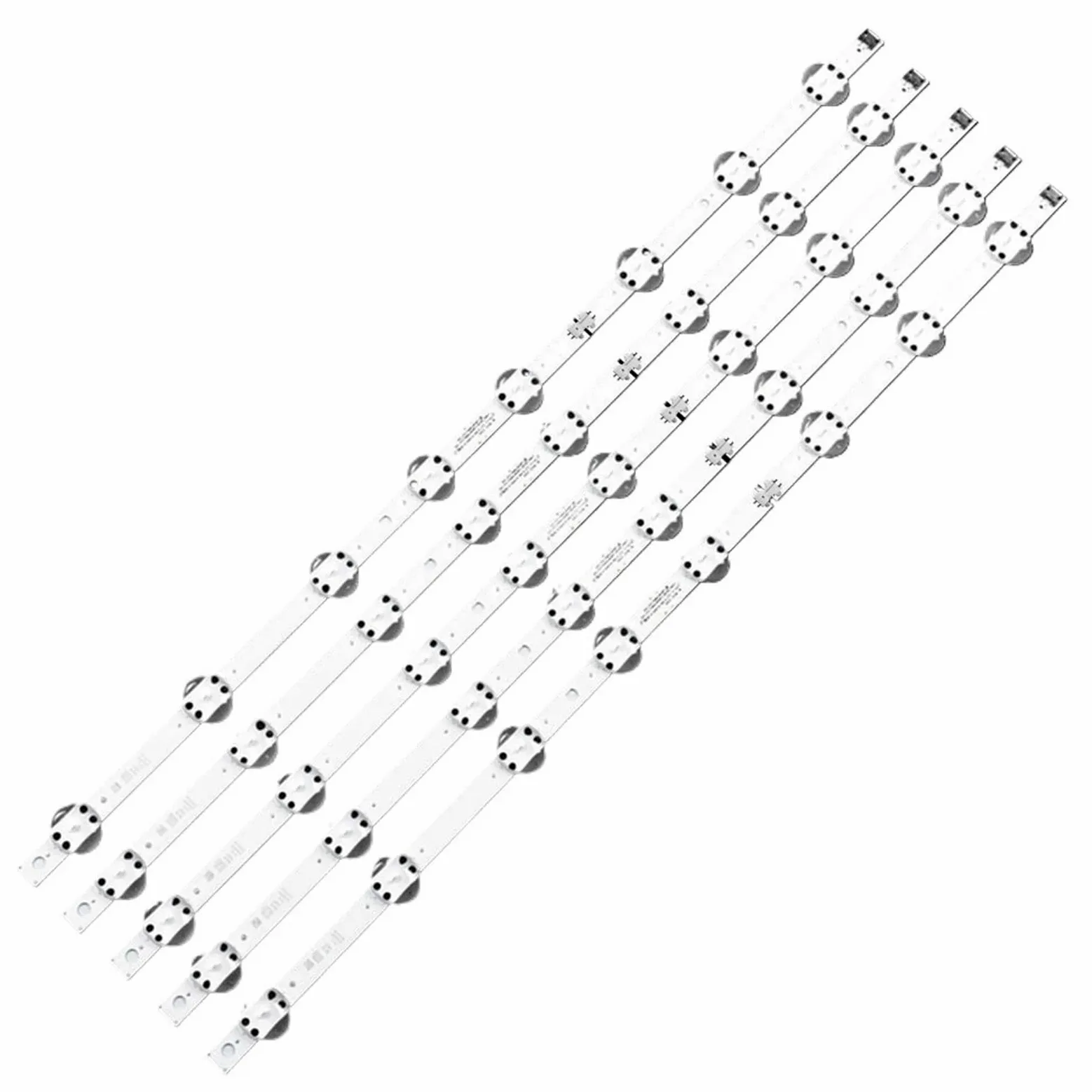 Striscia di retroilluminazione a LED da 5 pezzi compatibile for TV LG 60" 60UN71006LB 60UM71007LB 60UM7100PLB 60UM6950DUB 60UM6900DUB SSC_19.5_Trident_60UM71_REV00