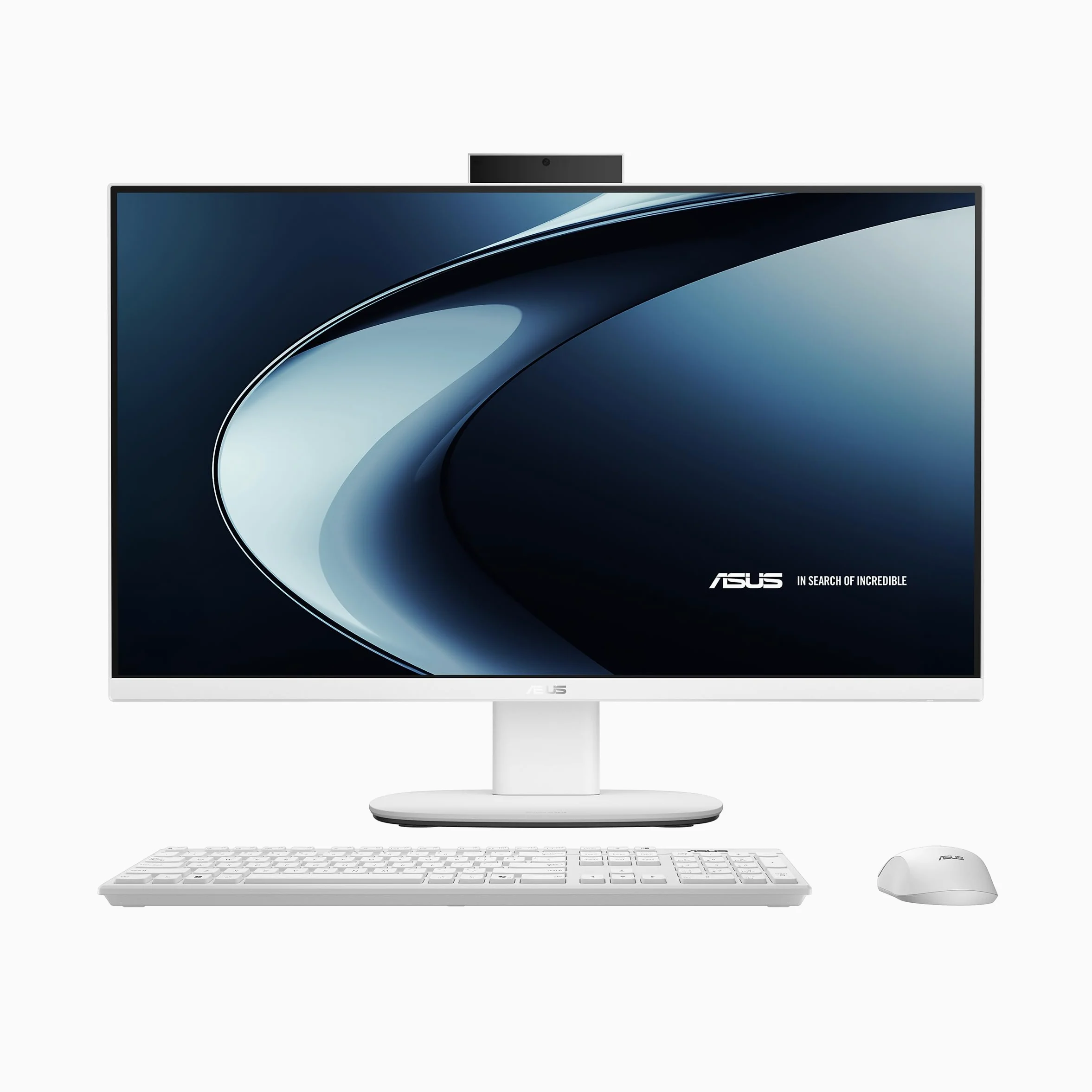 ASUS All-in-One VM670GA display 27" FHD, processore AMD Ryzen™AI 5 430, RAM 16GB, 512GB SSD, Win 11Home, Tastiera e Mouse Inclusi, Bianco