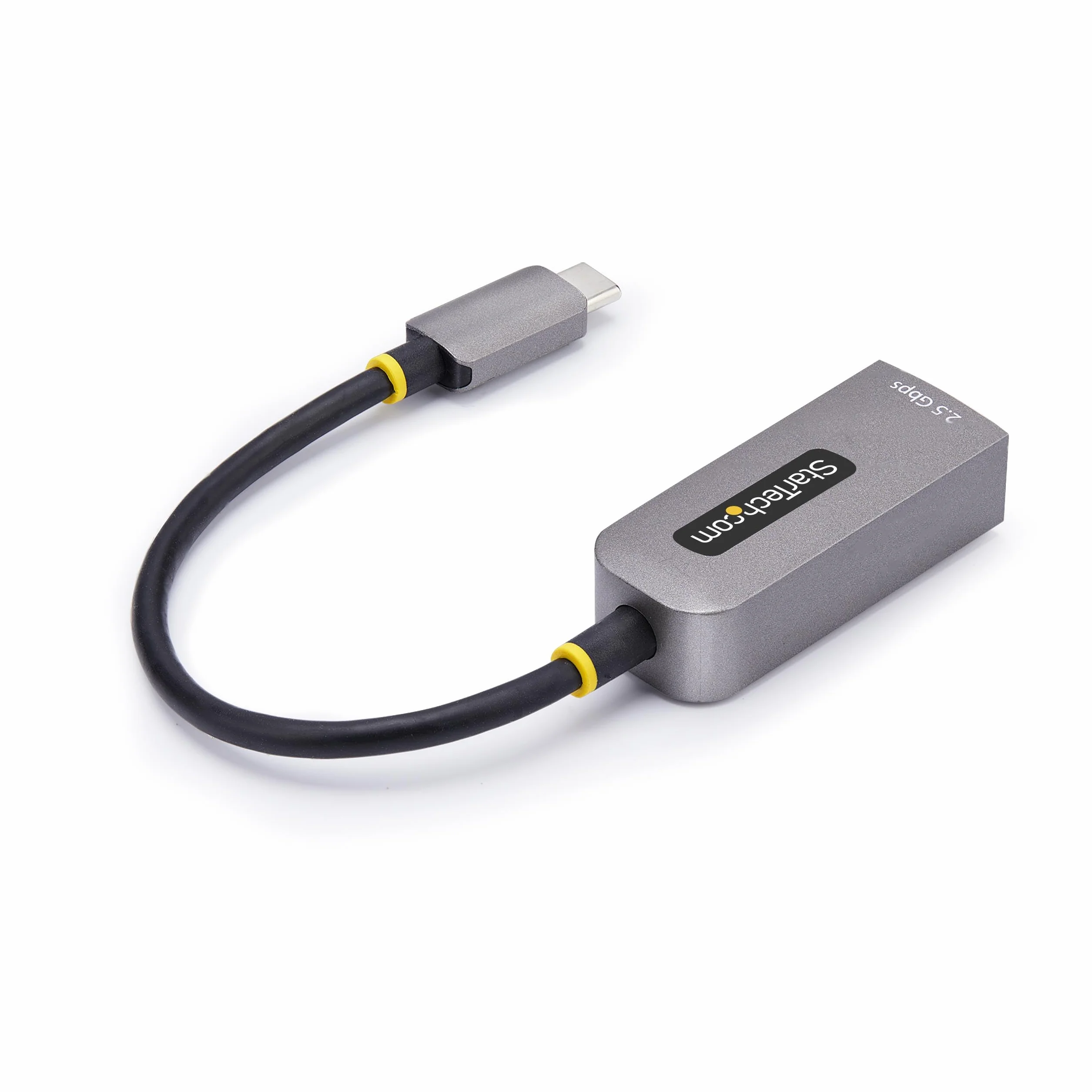 StarTech.com Adattatore Ethernet USB C, Convertitore di Rete/NIC NBASE-T 2.5/1GbE da USB Type-C 3.0 a RJ45; Compatibile TB