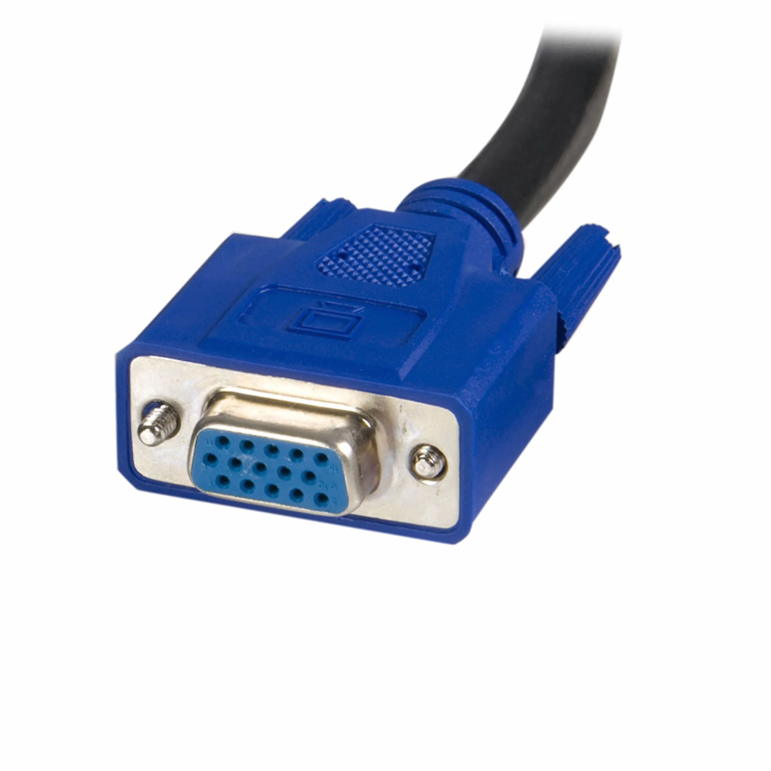 StarTech.com Cavo per commuttatore KVM 2 in 1 VGA e USB, Cavo Switch KVM per USB e VGA da 1.8m